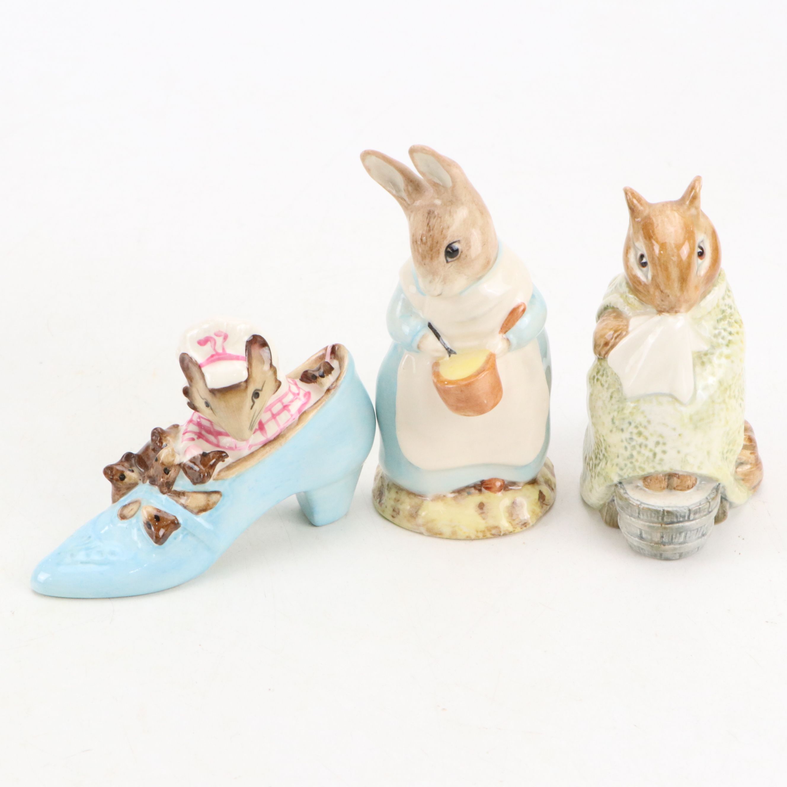 Beswick Peter Rabbit and Other Beatrix Potter Characters Figurines