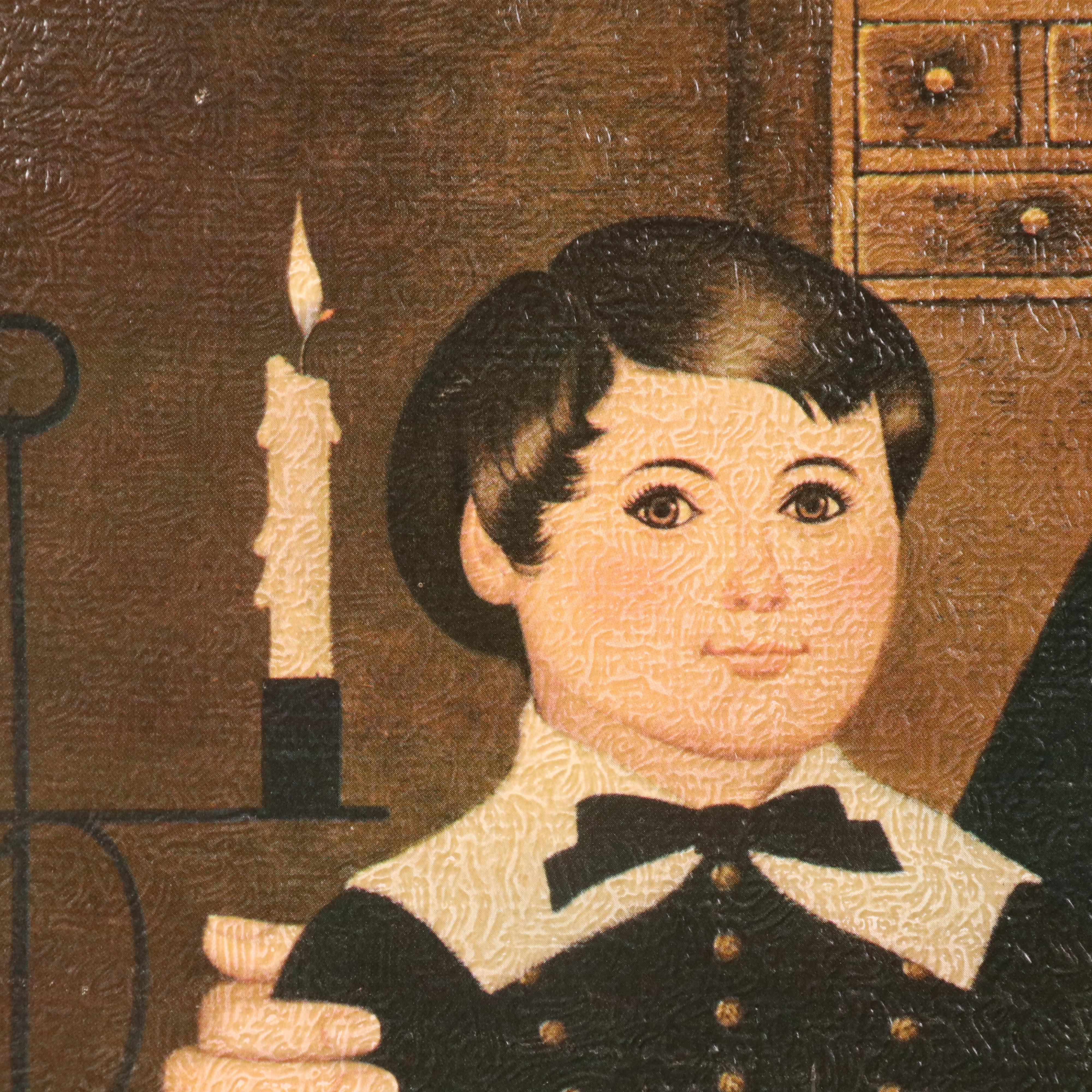 Folk Art Offset Lithographs After Charles Wysocki