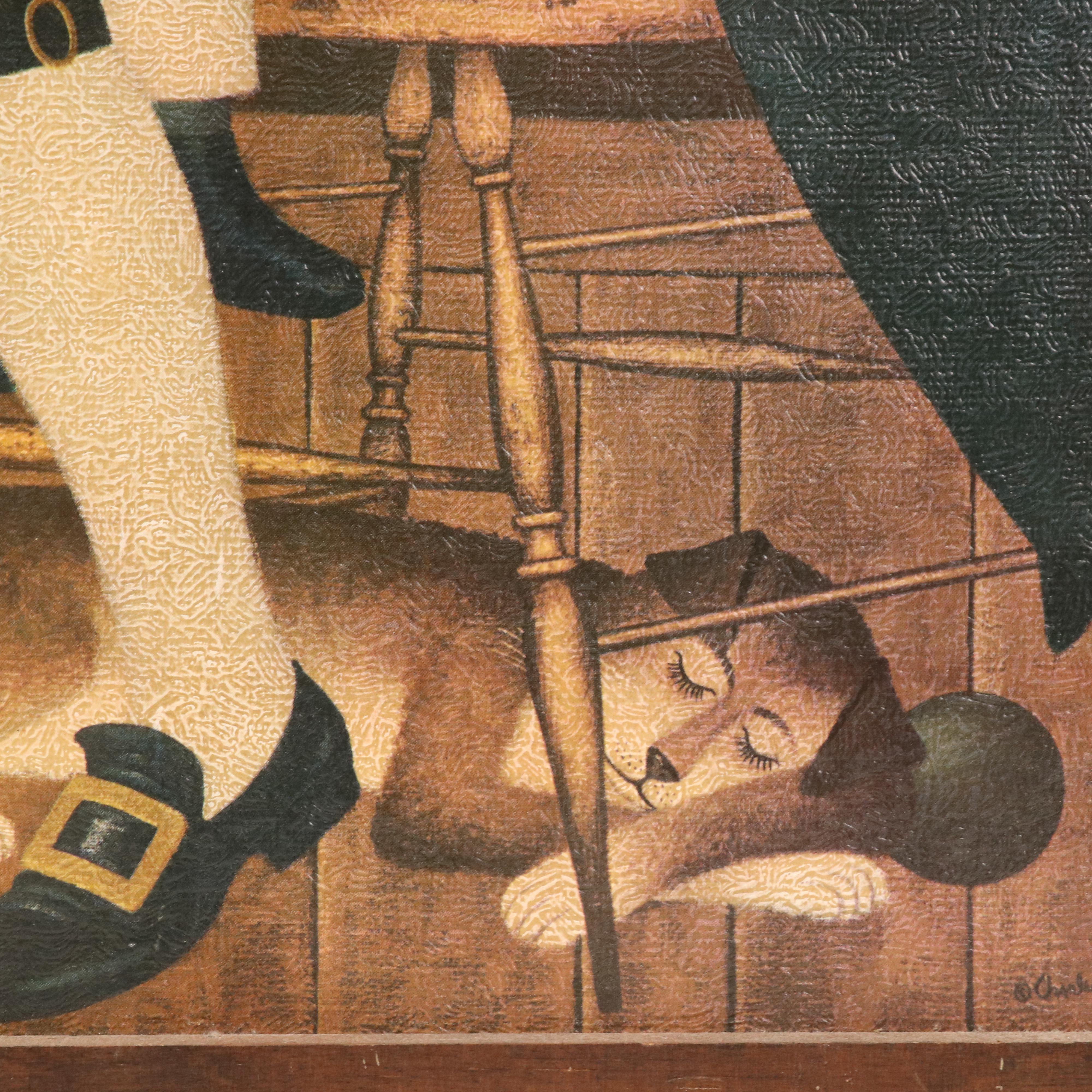 Folk Art Offset Lithographs After Charles Wysocki