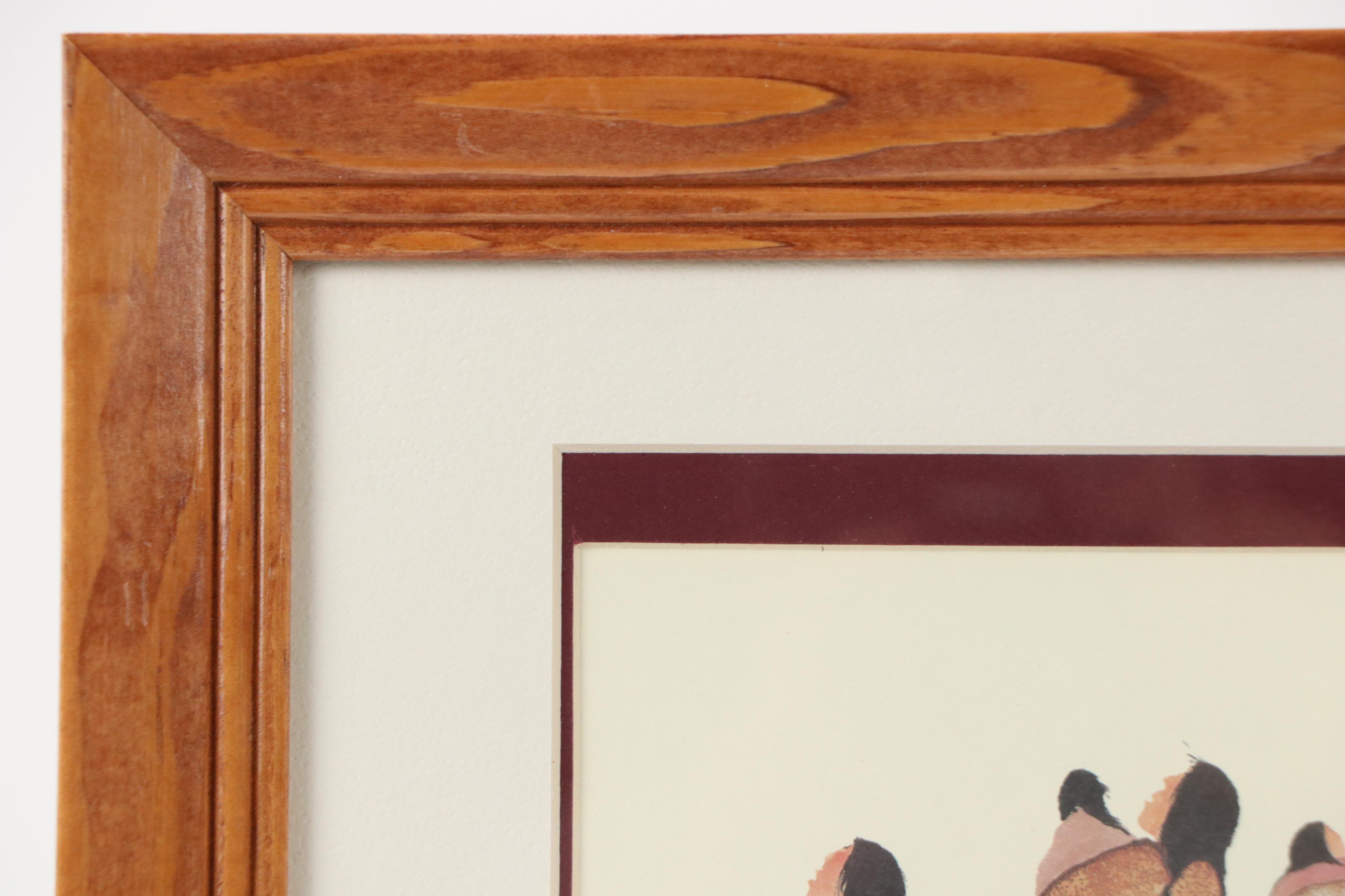 Pair of Offset Lithographs After Carol Grigg Including "First Angels"