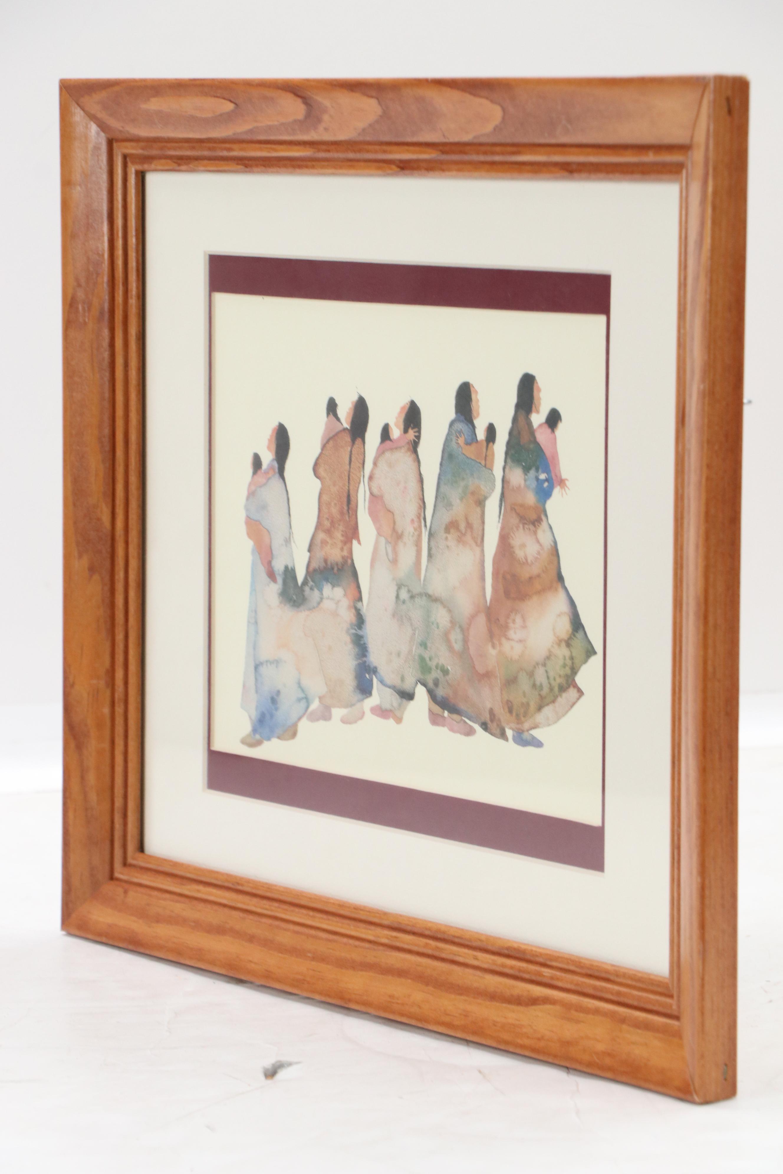 Pair of Offset Lithographs After Carol Grigg Including "First Angels"