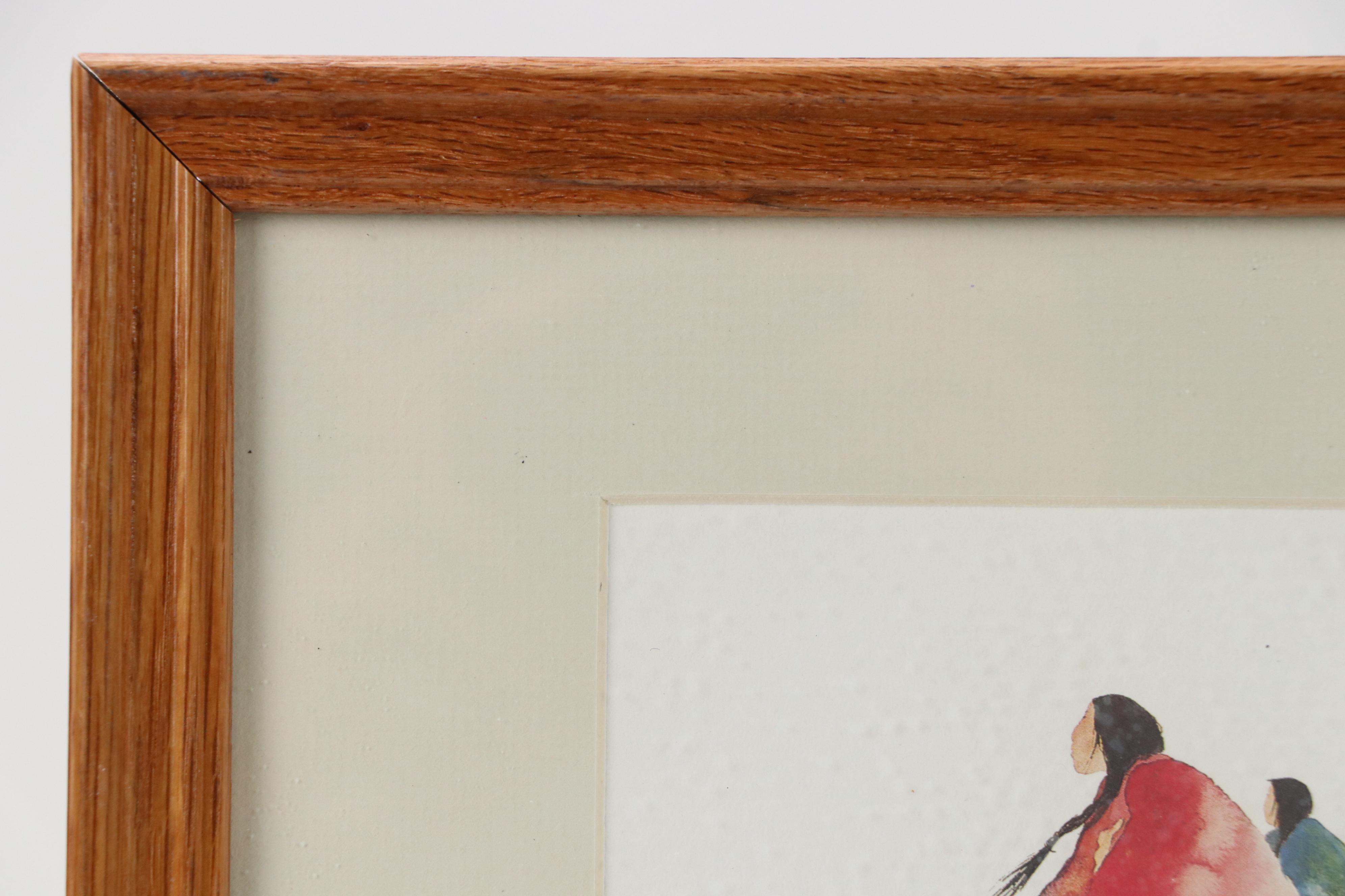 Pair of Offset Lithographs After Carol Grigg Including "First Angels"