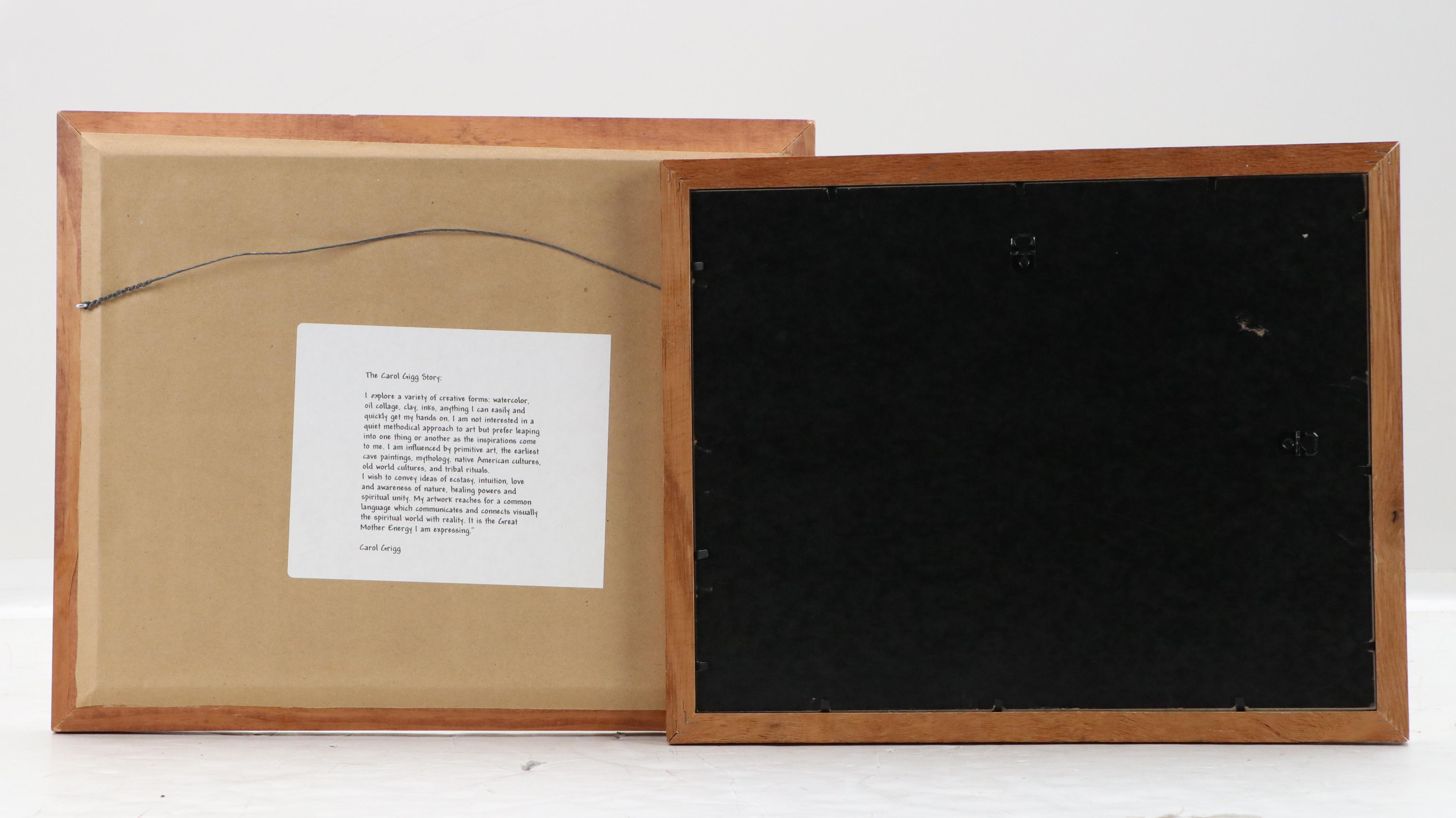 Pair of Offset Lithographs After Carol Grigg Including "First Angels"