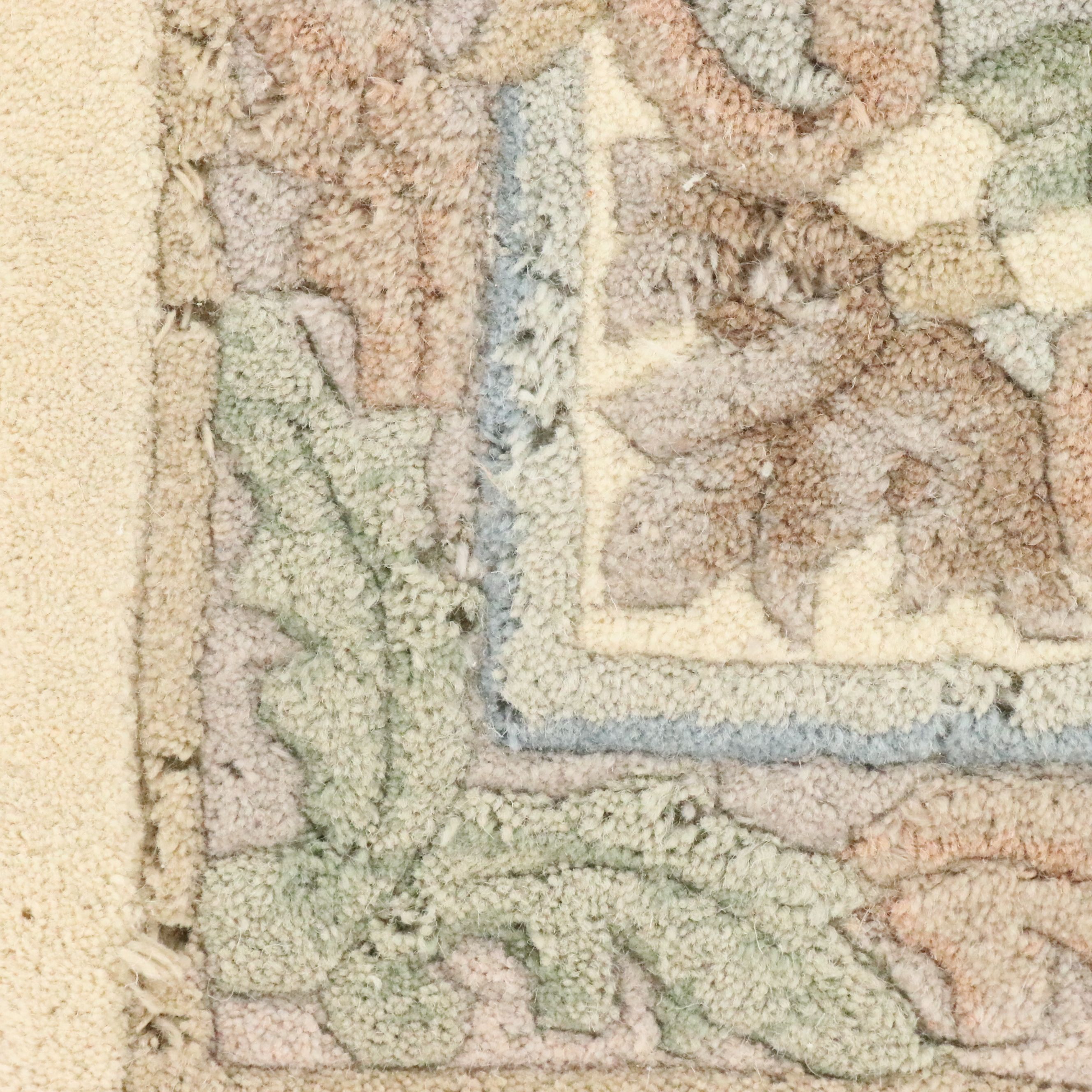 7'4 x 9'10 Hand-Knotted Chinese Peking Area Rug