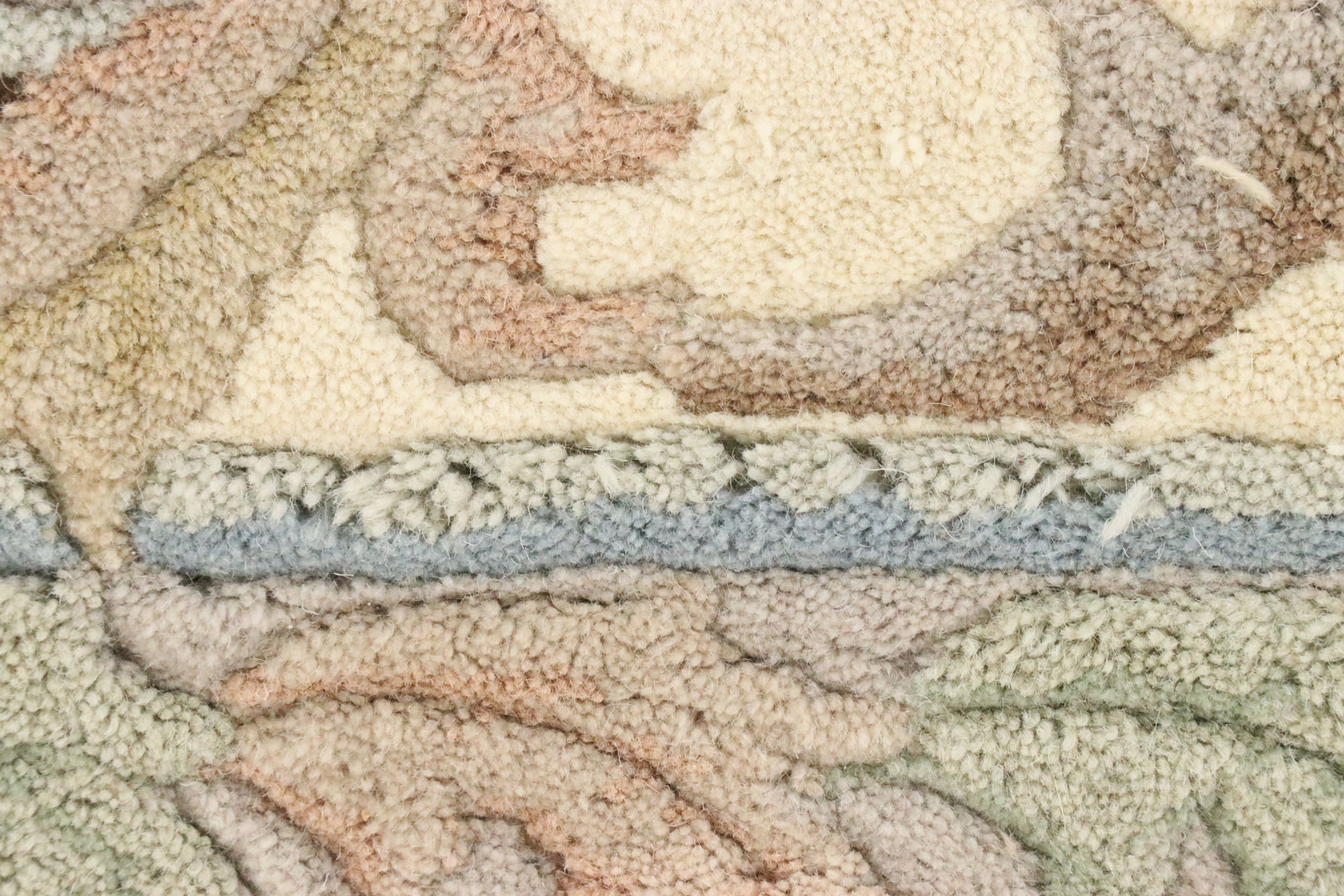 7'4 x 9'10 Hand-Knotted Chinese Peking Area Rug