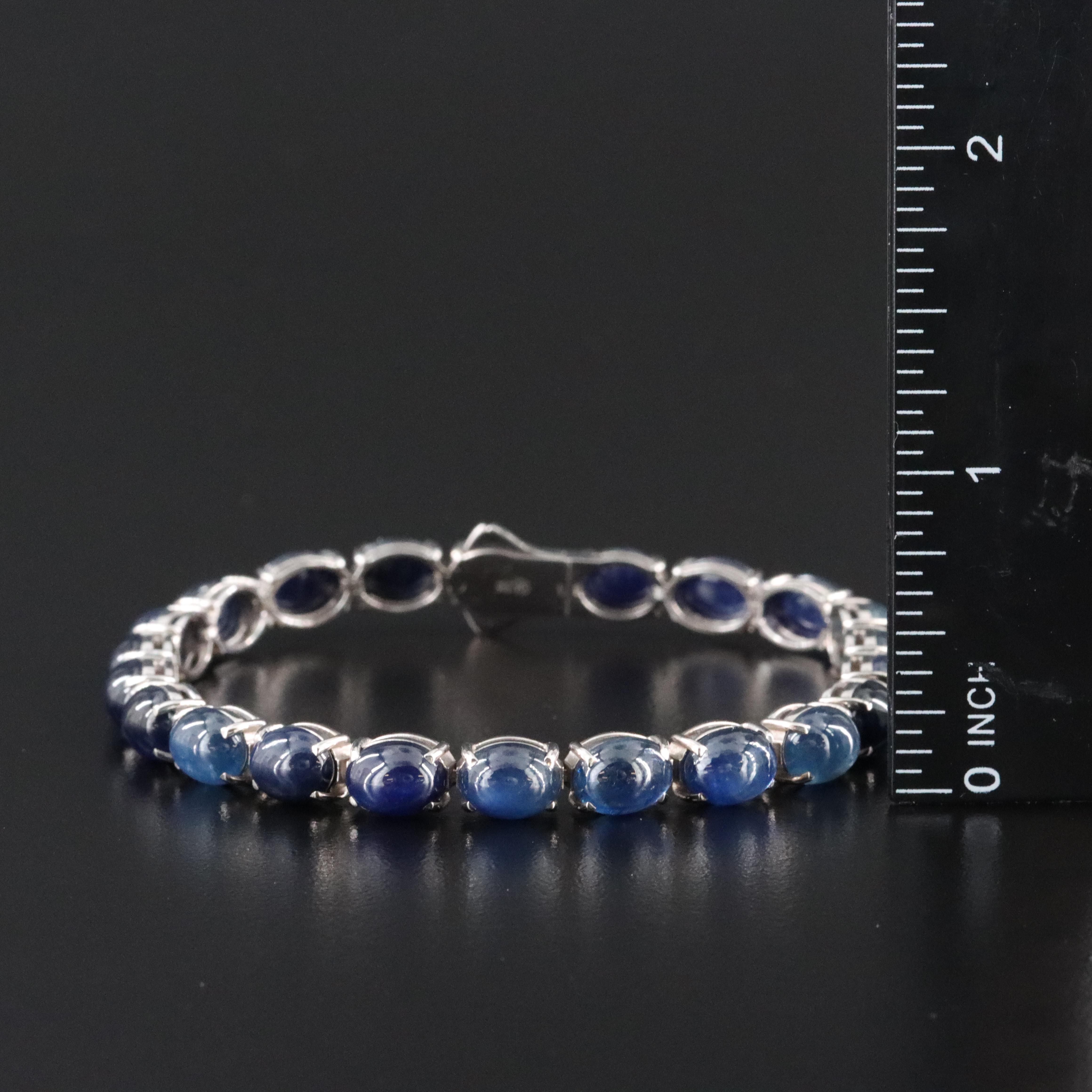 14K Sapphire Bracelet