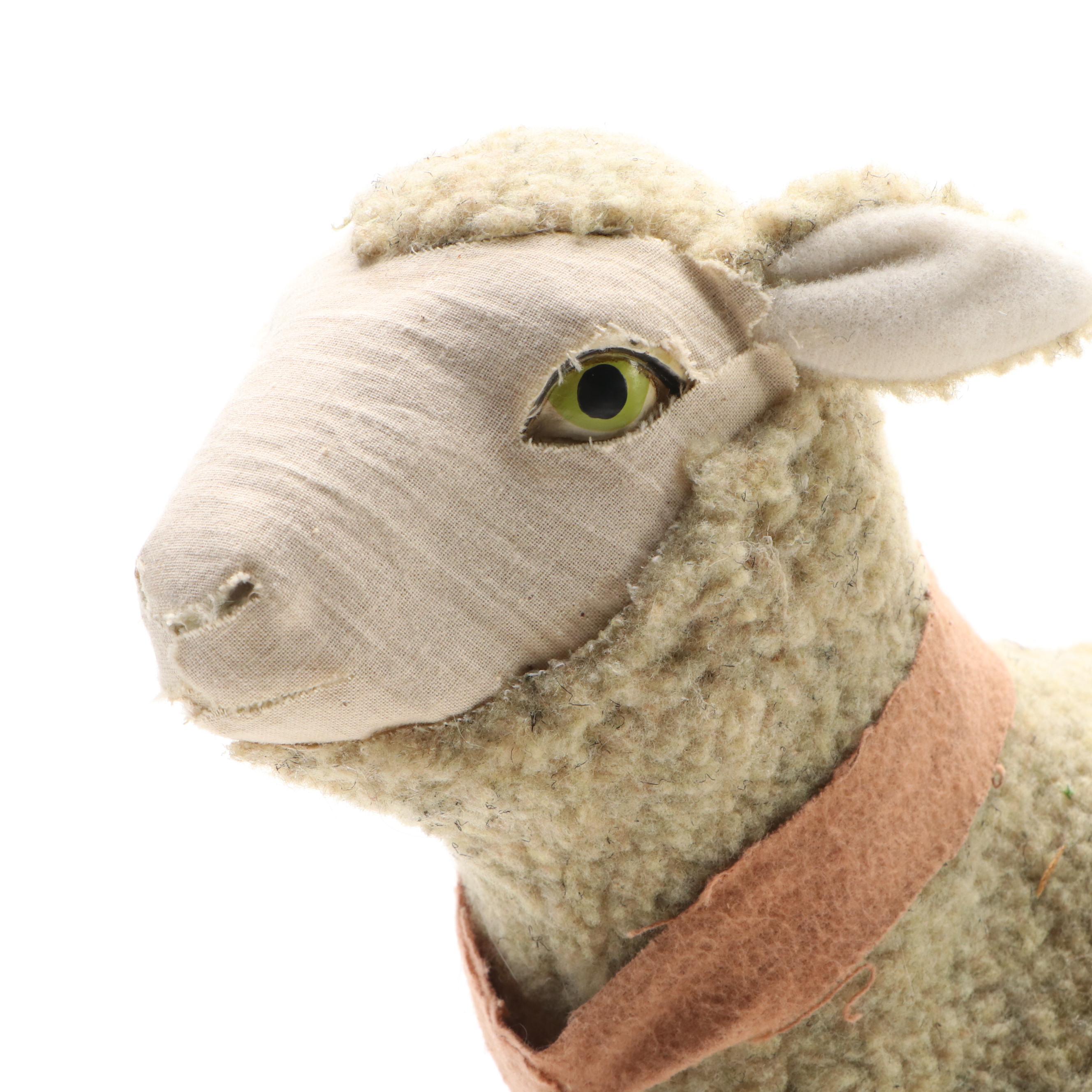 Ragon House Primitive Sheep Pull Toy