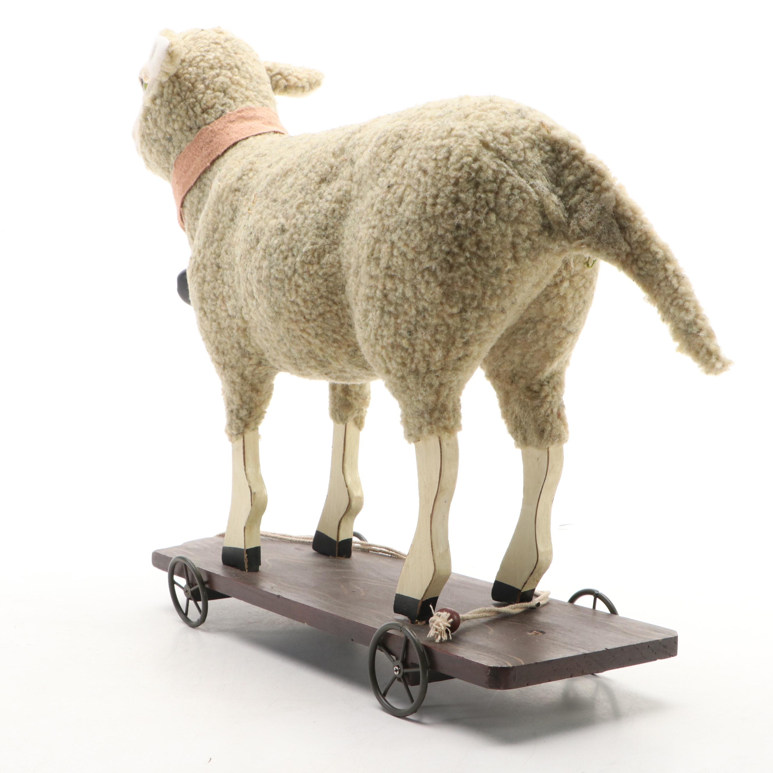 Ragon House Primitive Sheep Pull Toy