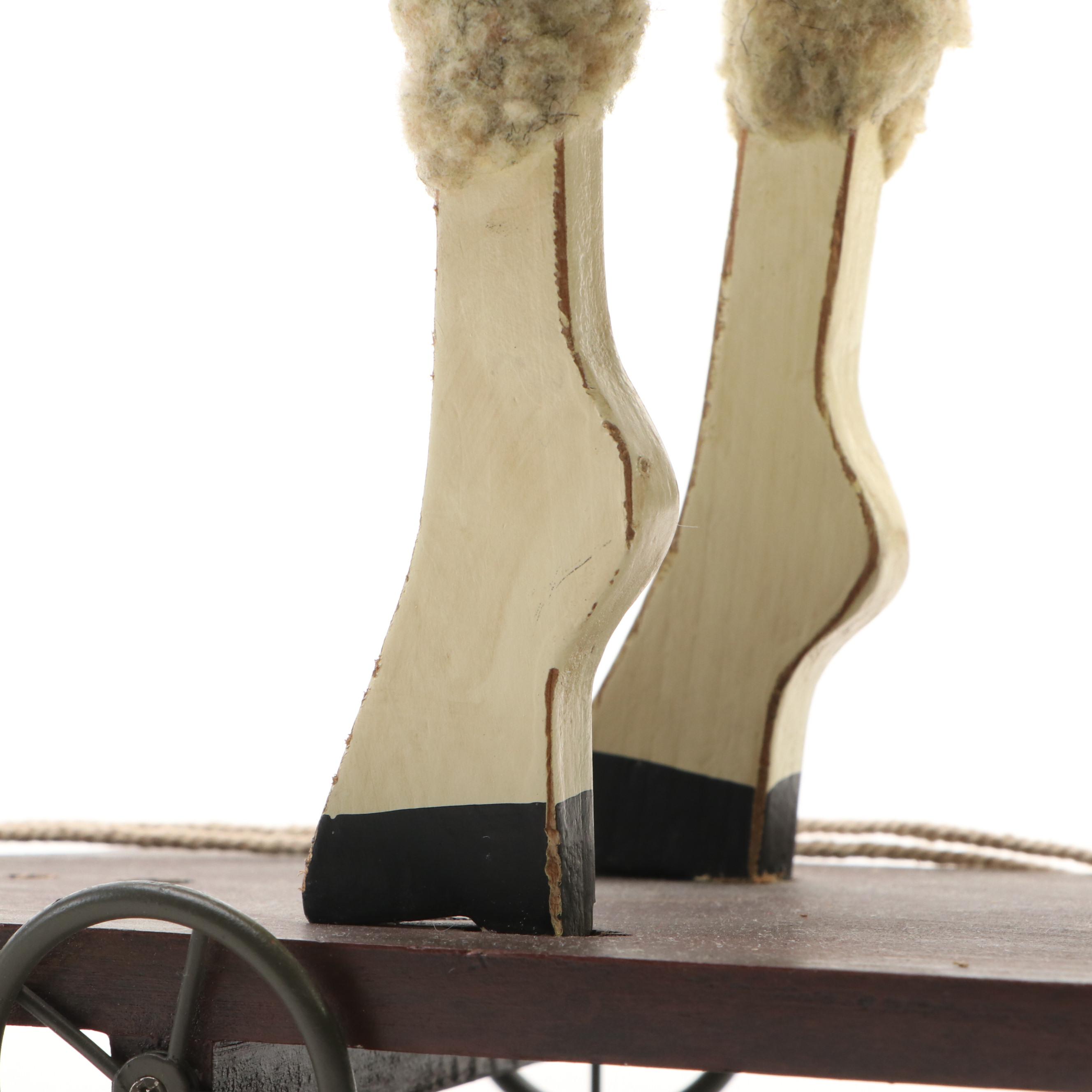 Ragon House Primitive Sheep Pull Toy