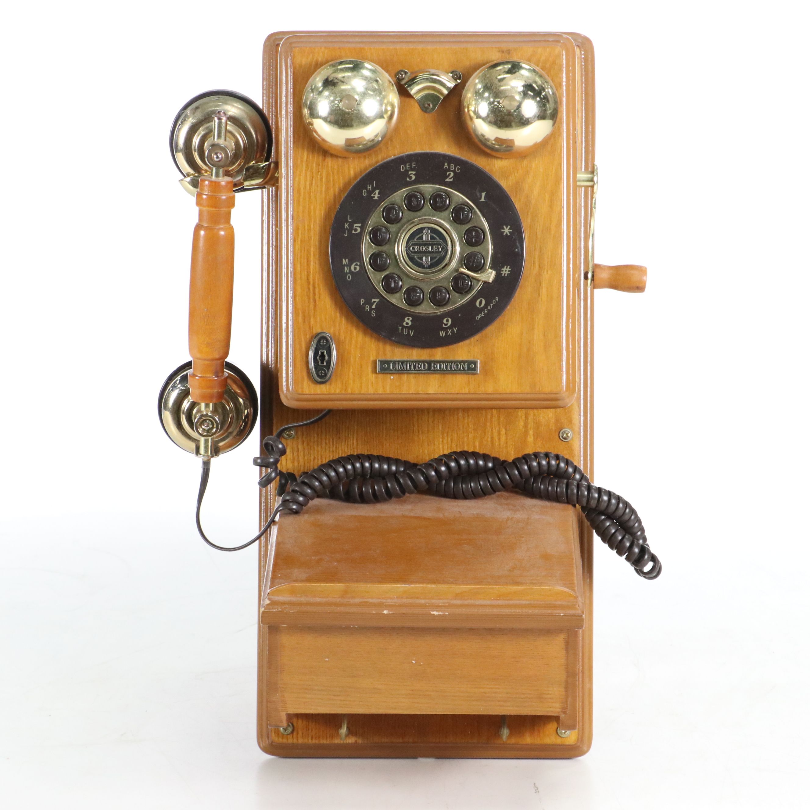 Crosley Limited Edition Wall Telephone in Oak Case, 2006