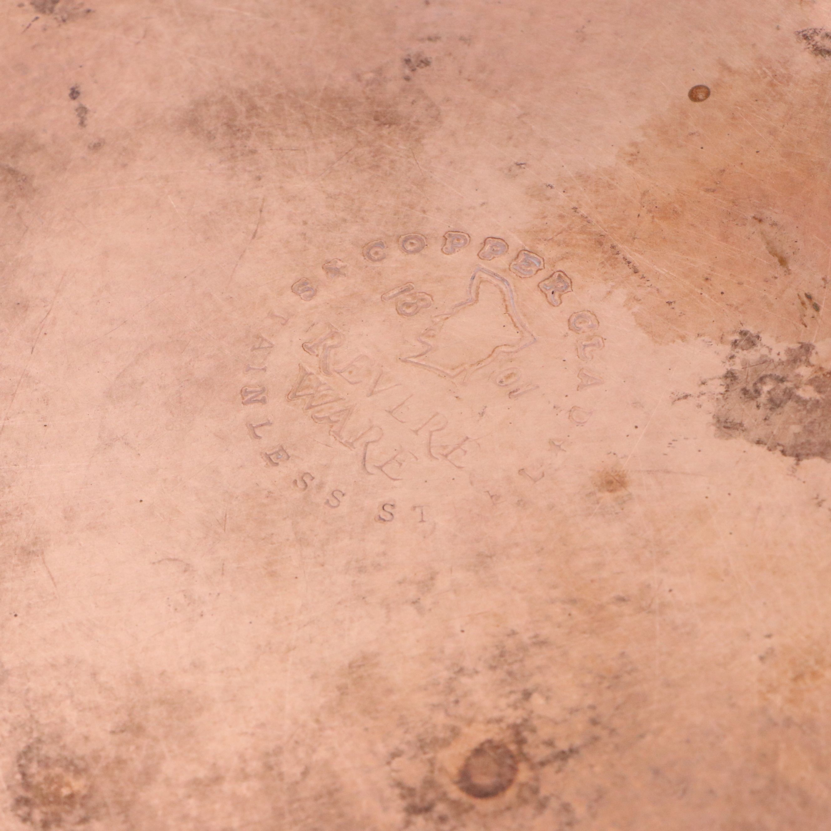 Revere Ware and Farberware Stainless Steel Pots