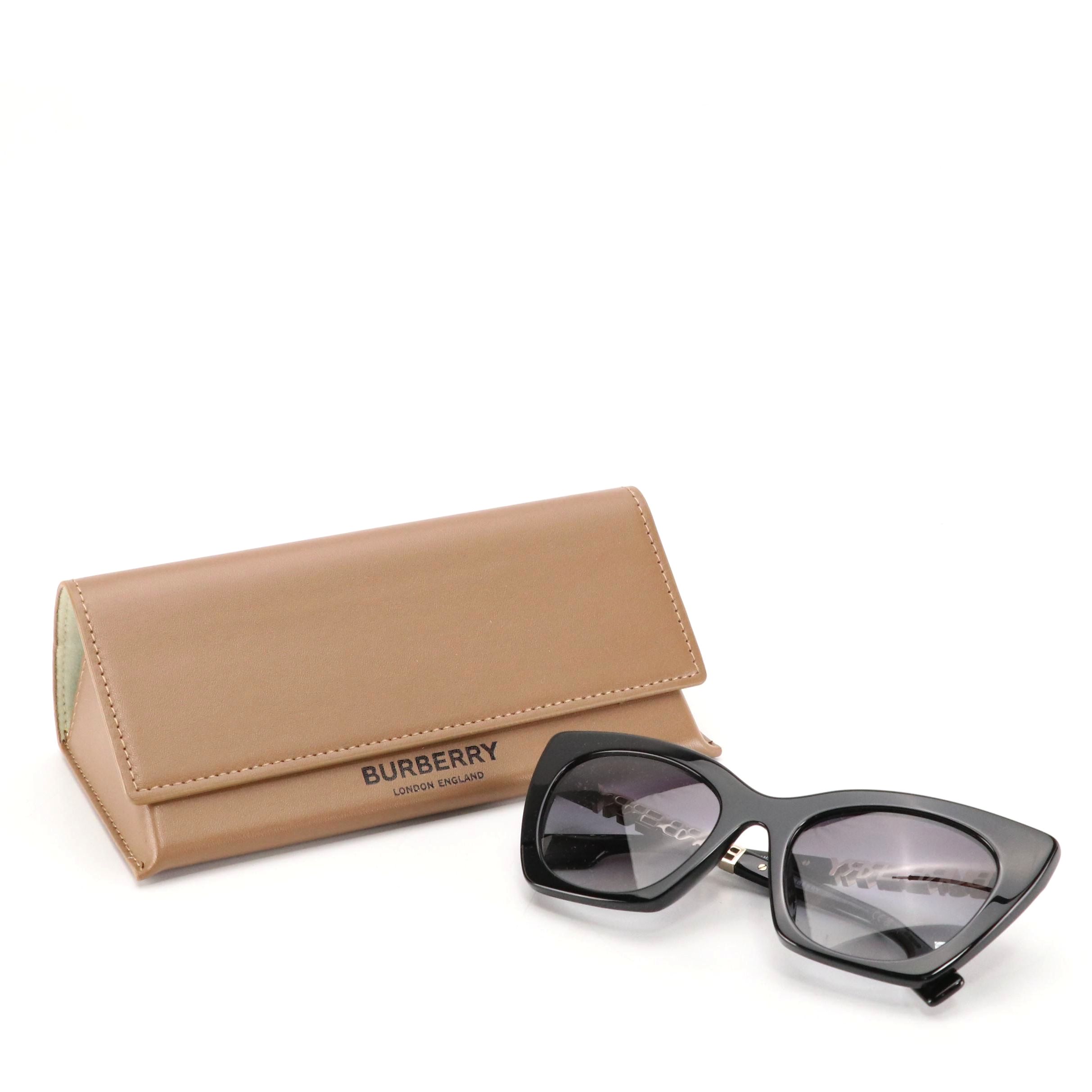Burberry 4372U Marianne Sunglasses in Black and Gold