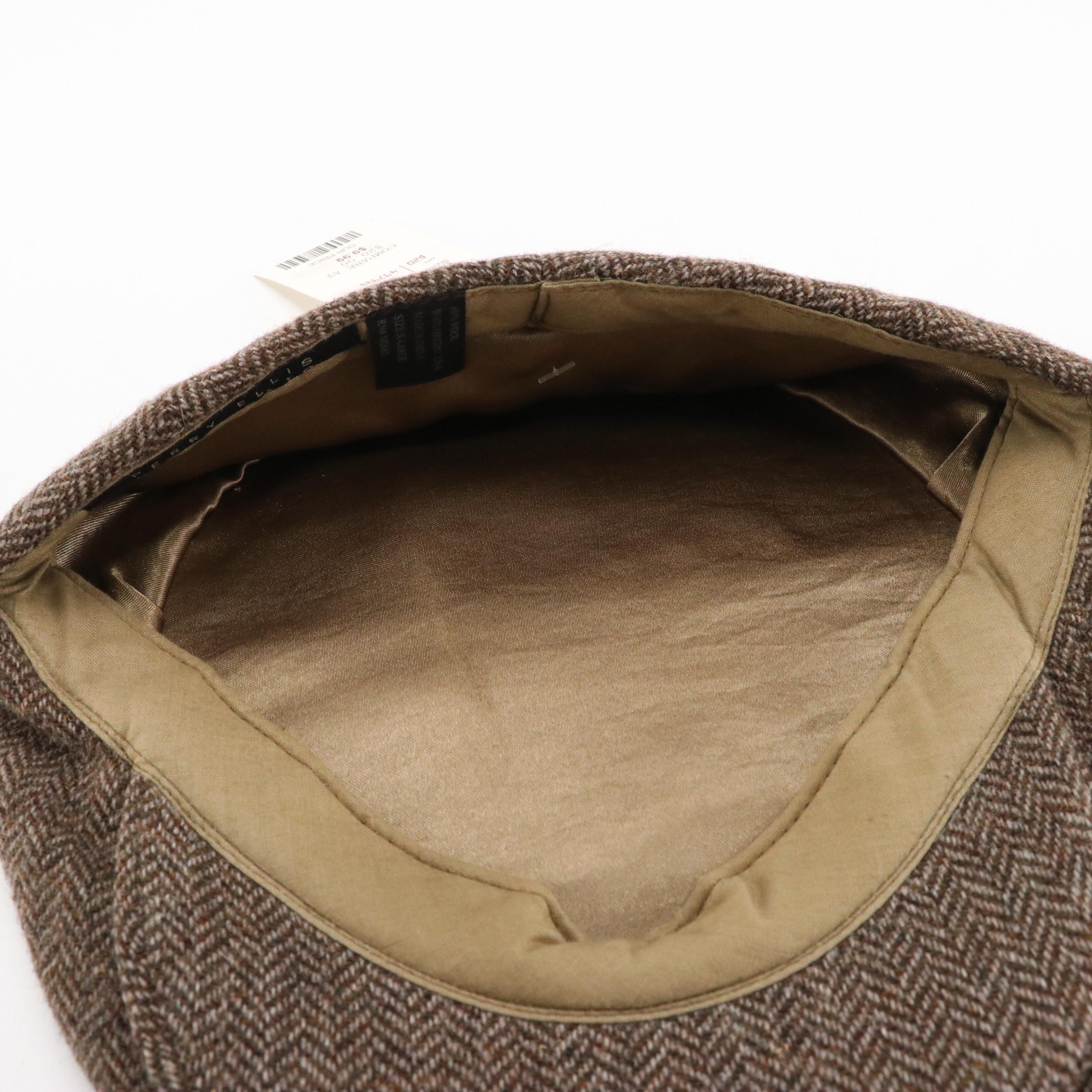 Perry Ellis, Dockers & More Wool Newsboy Caps, Other Scarves and Leather Gloves