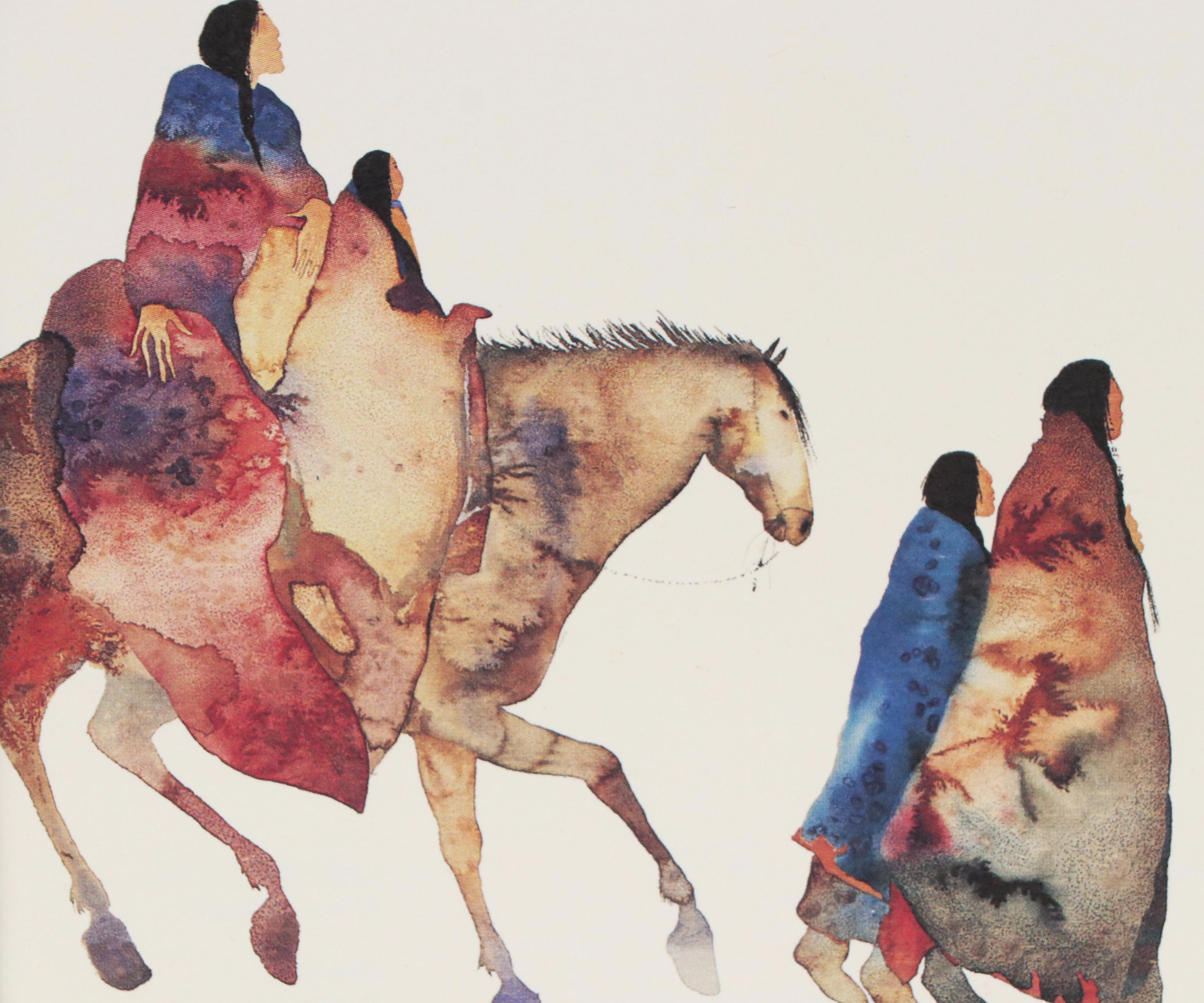 Trio of Offset Lithographs After Carol Grigg Equestrian Scenes