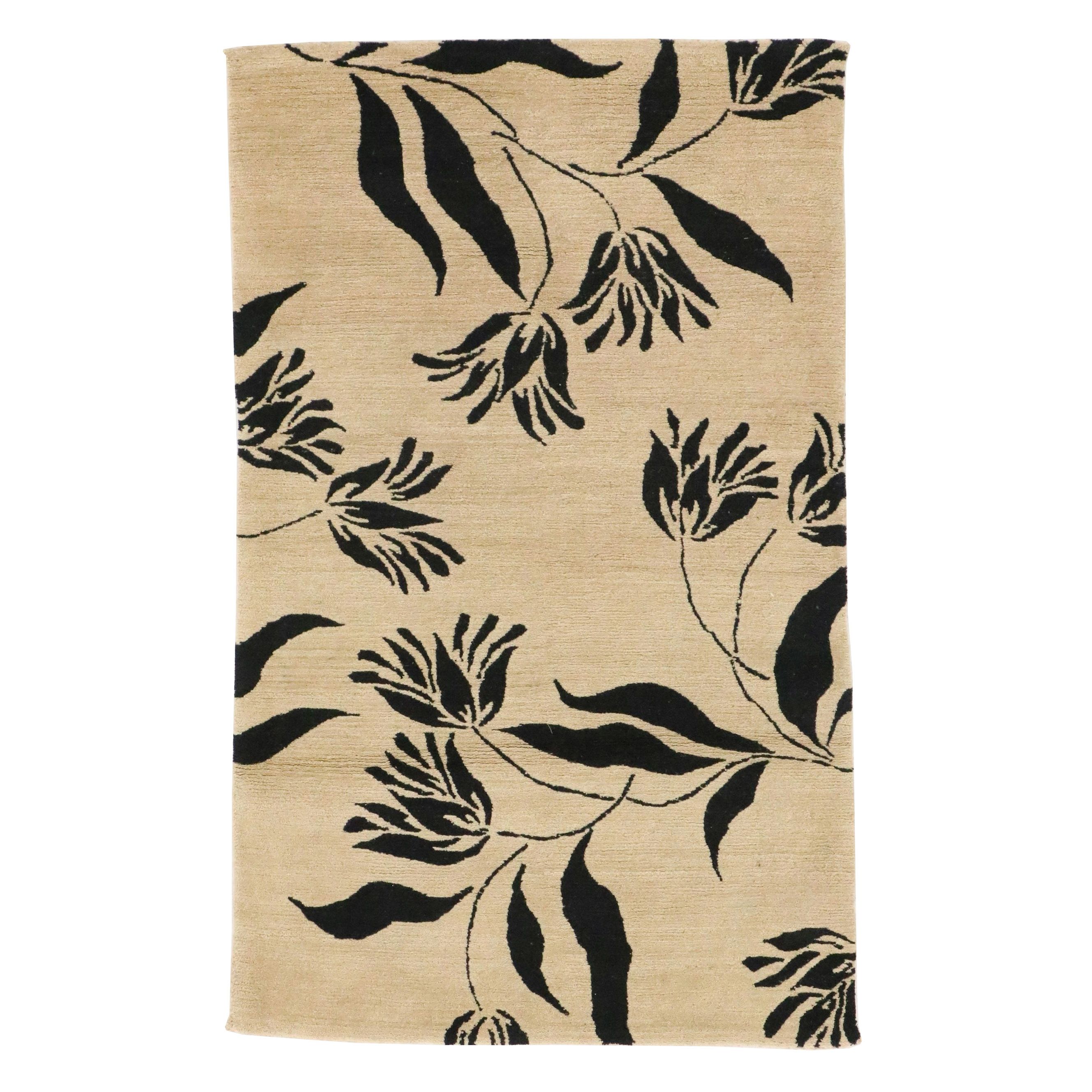 3'1 x 5'1 Hand-Knotted Tufenkian Contemporary Area Rug