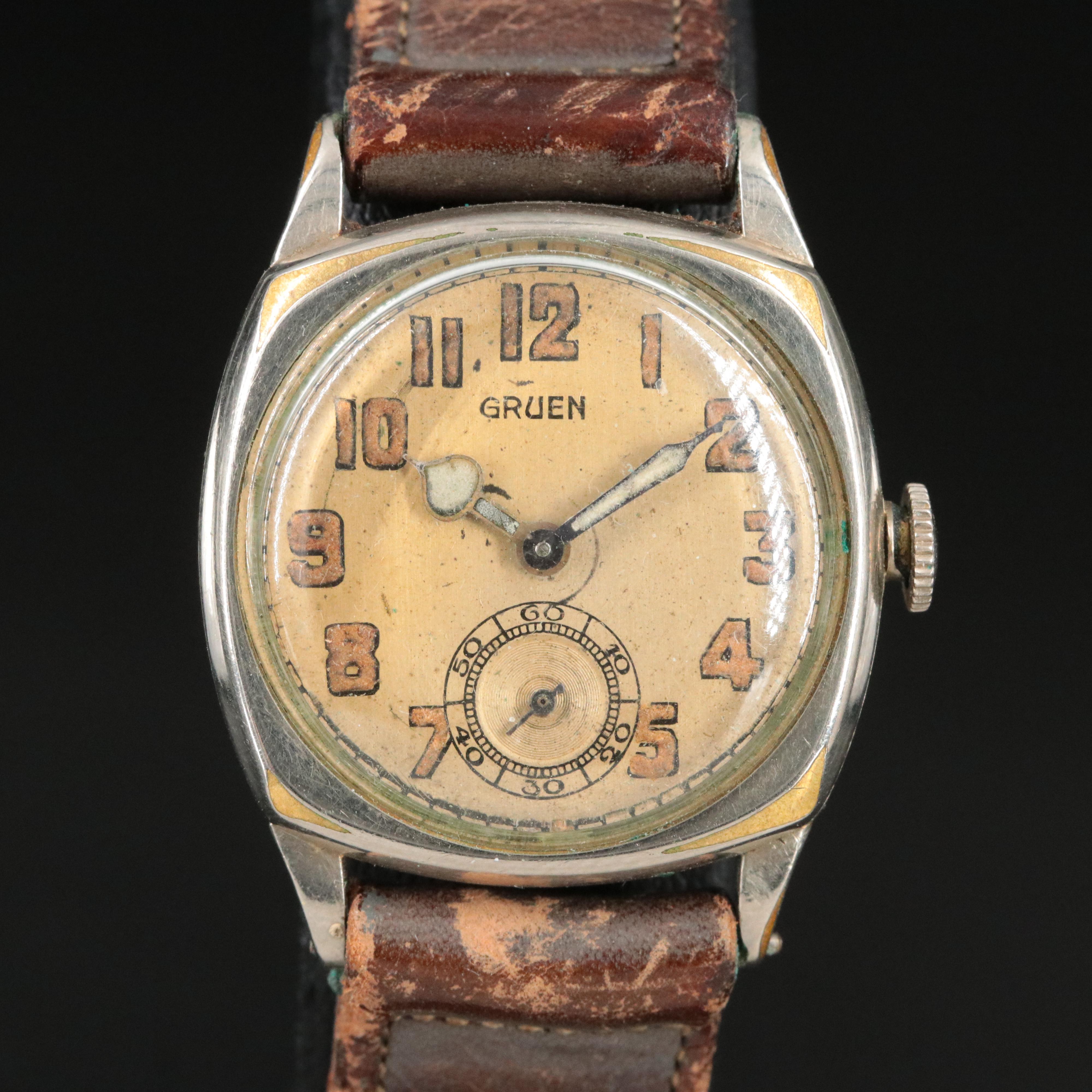 Gruen Antique Art Deco Style Watch