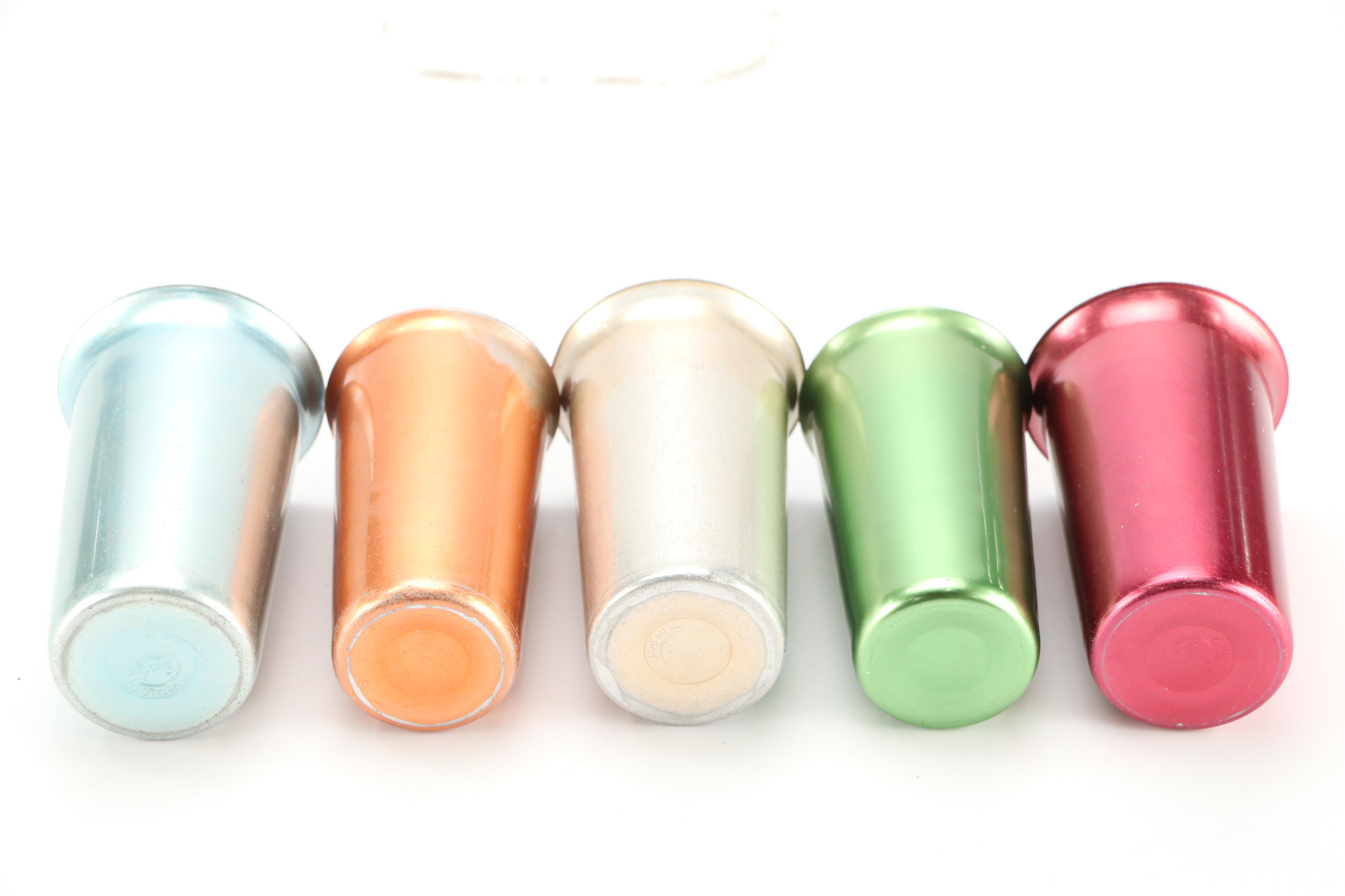 Metal Pitcher and Tumblers