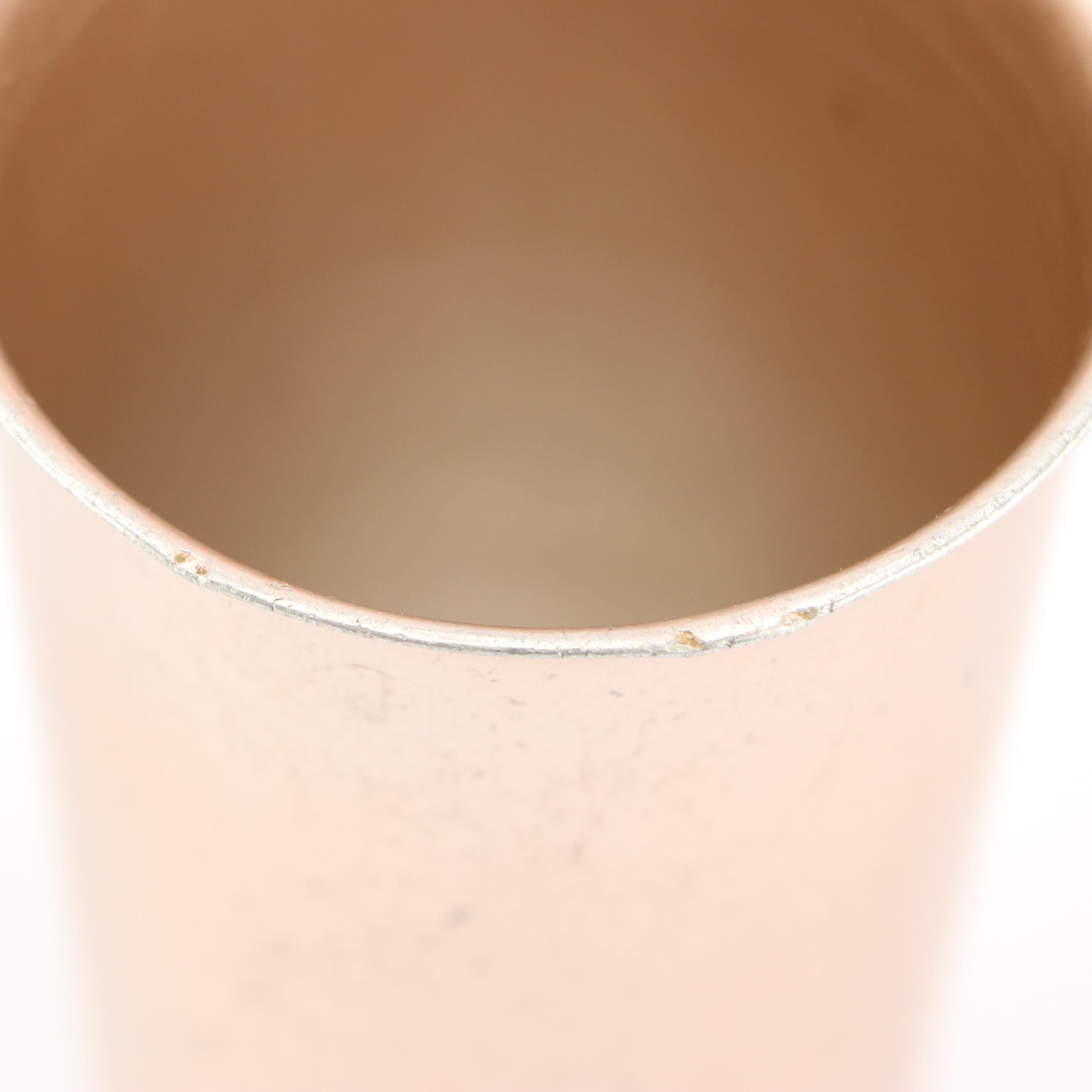 Metal Pitcher and Tumblers