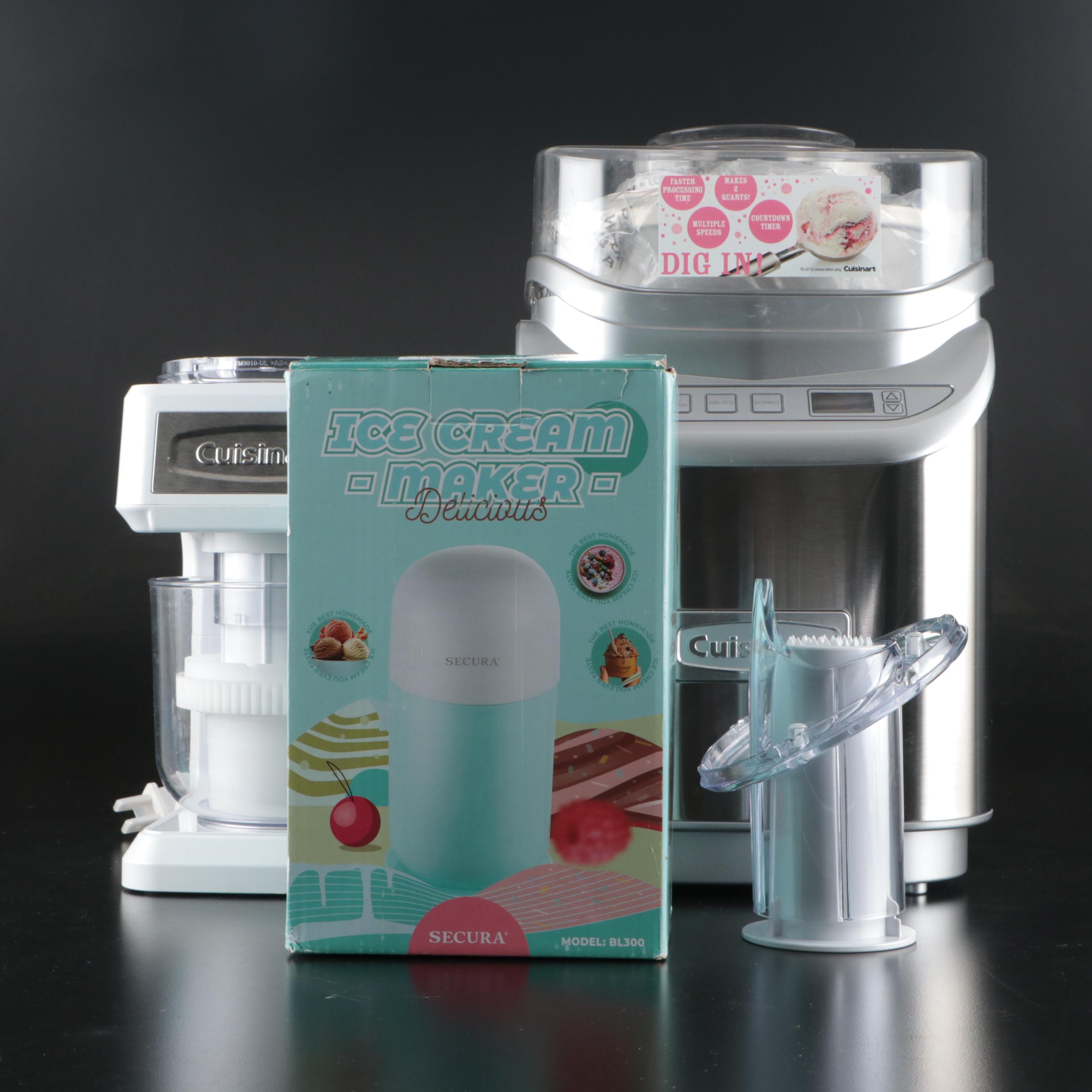 Cuisinart Ice Cream Maker and Vegetable Shredder with Other Appliance