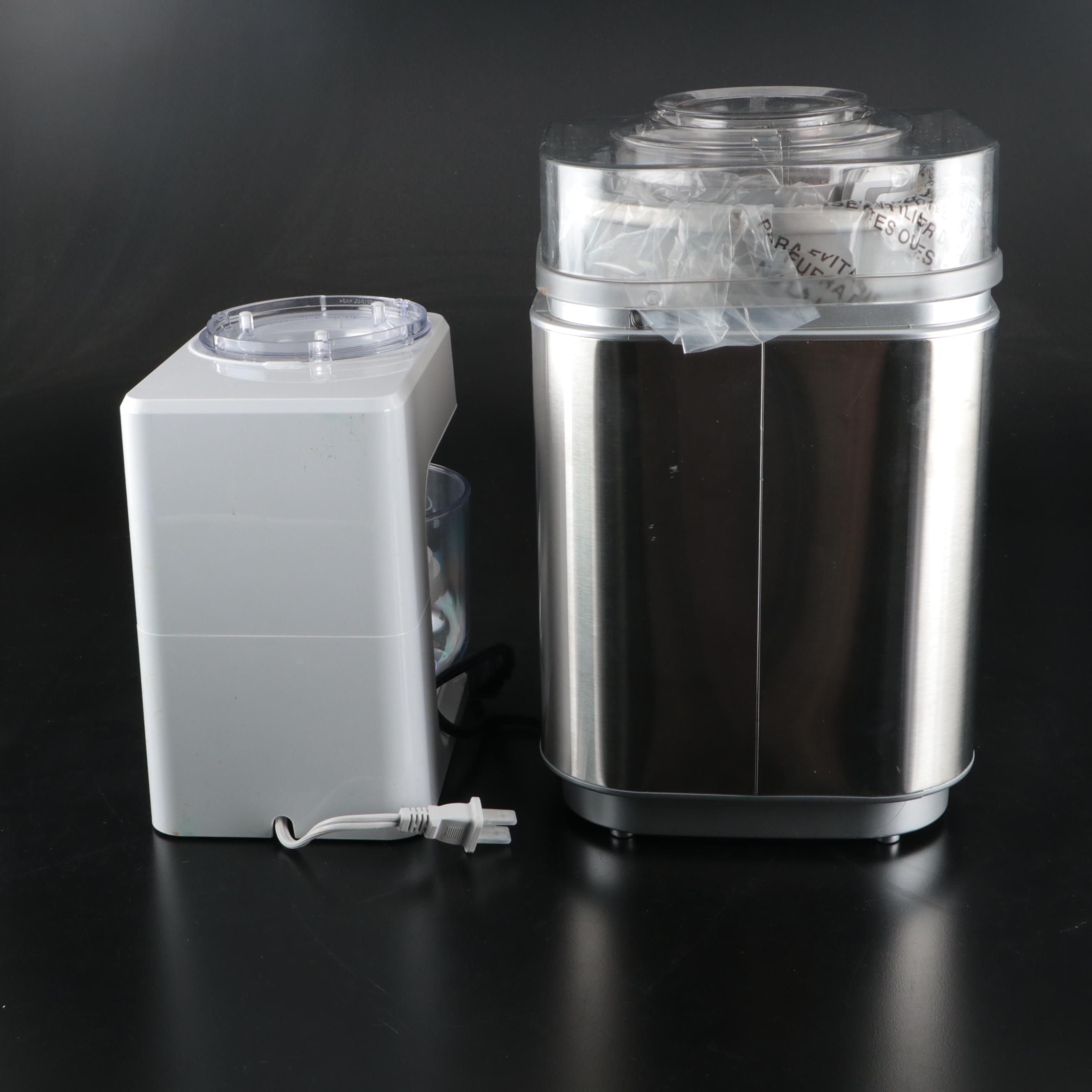 Cuisinart Ice Cream Maker and Vegetable Shredder with Other Appliance