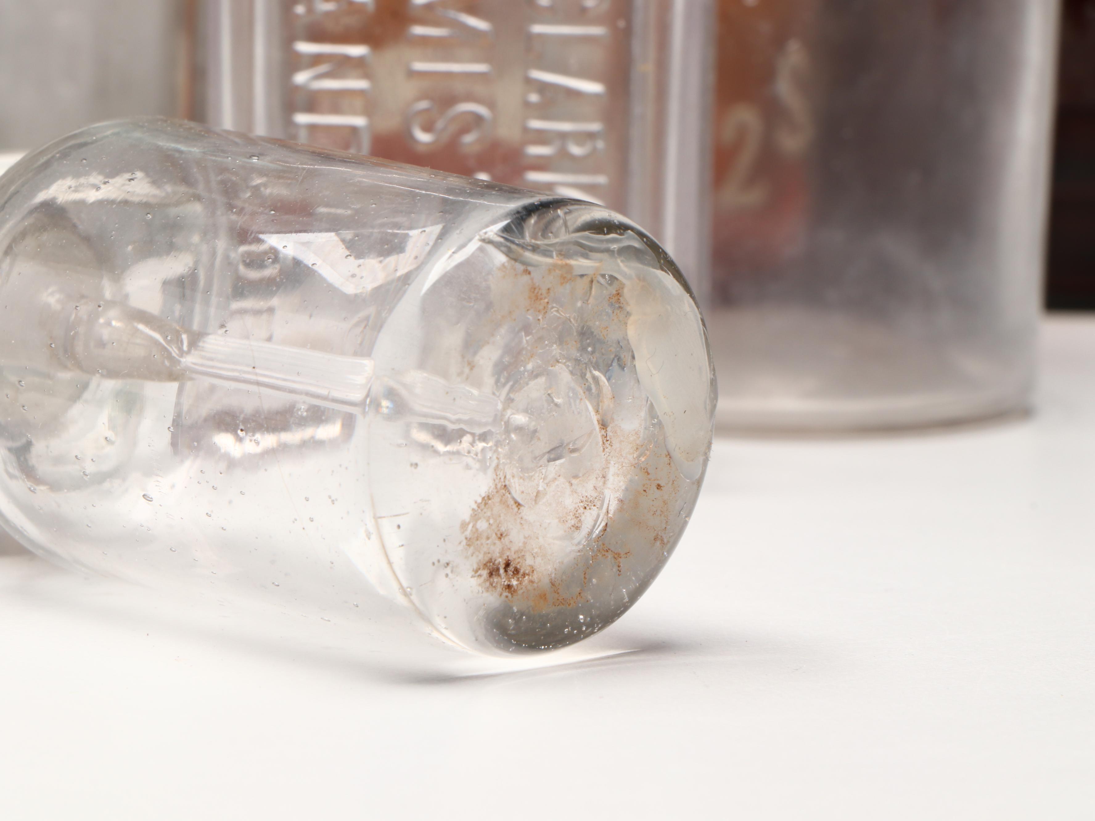 Glass Apothecary Jars with Funnels, Beakers, Test Tubes and More
