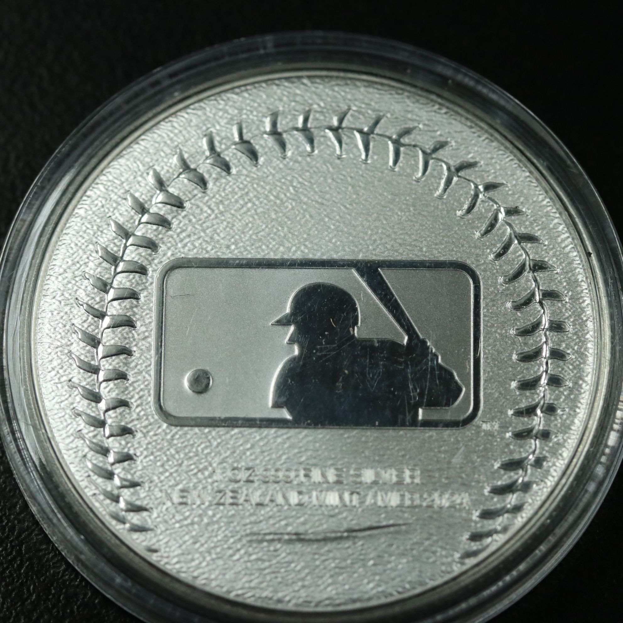 2024 New Zealand One Ounce .999 Silver Round Commemorating the New York Yankees