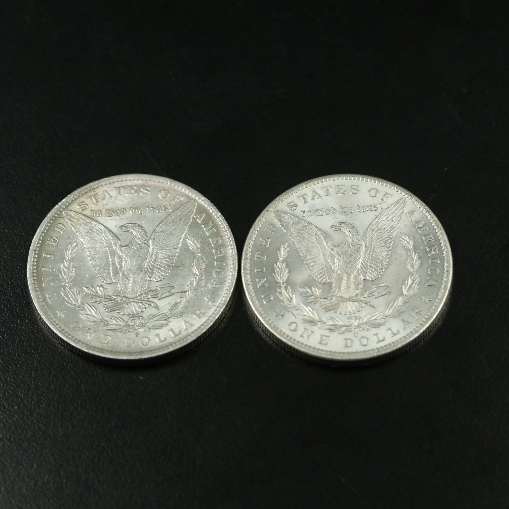 1883-O and 1984-O Morgan Silver Dollars