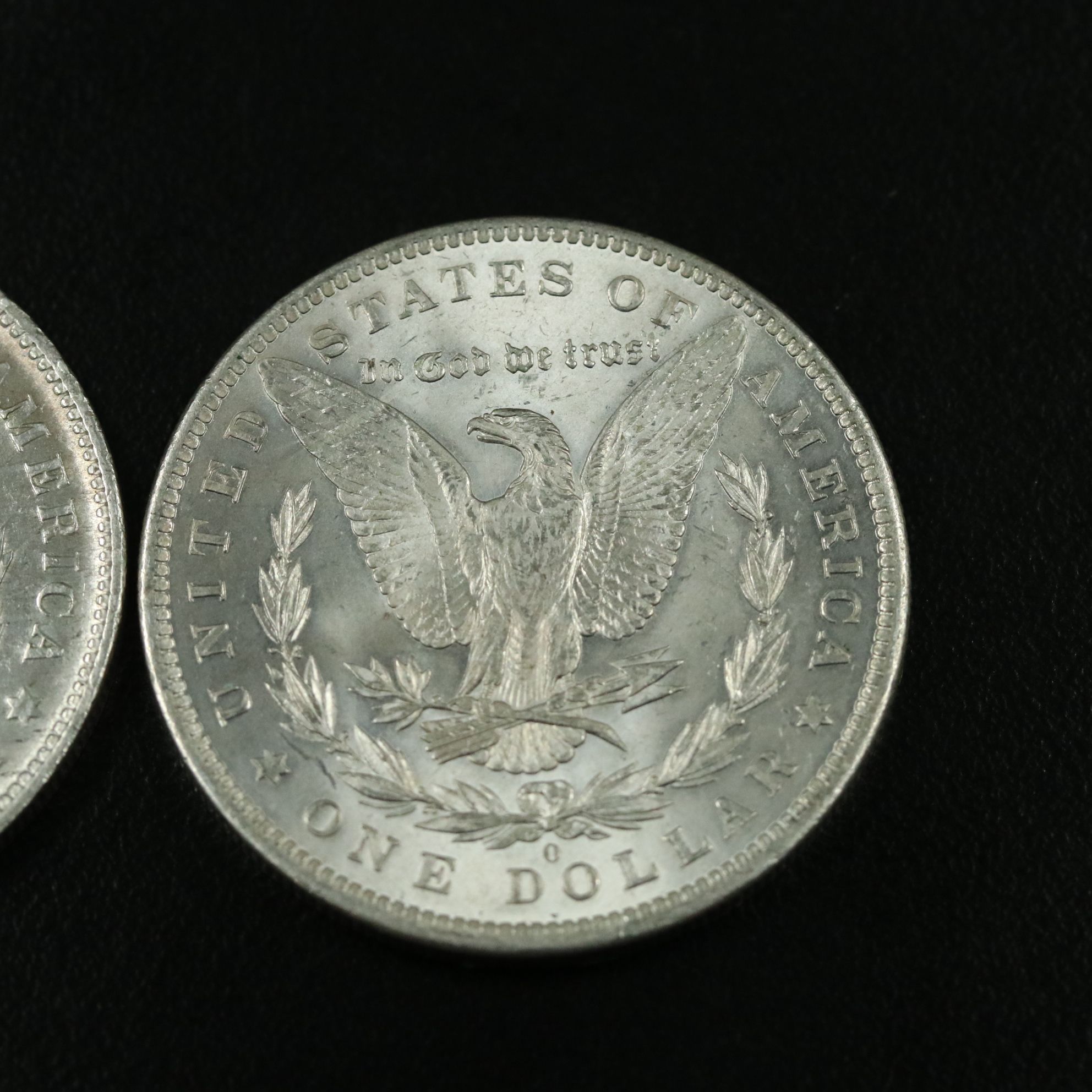 1883-O and 1984-O Morgan Silver Dollars