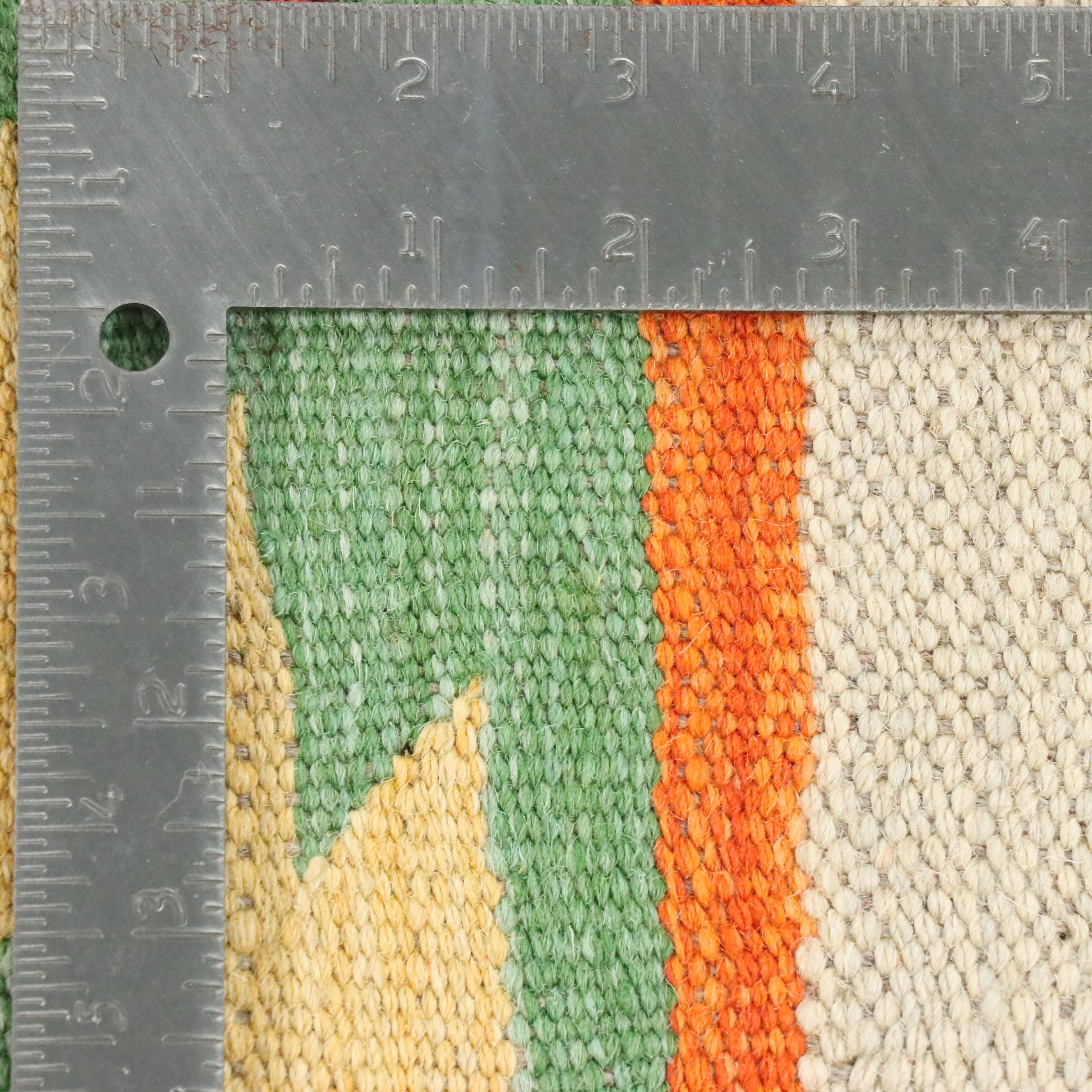 2'5 x 16'2 Handwoven Pakistani Kilim Carpet Runner