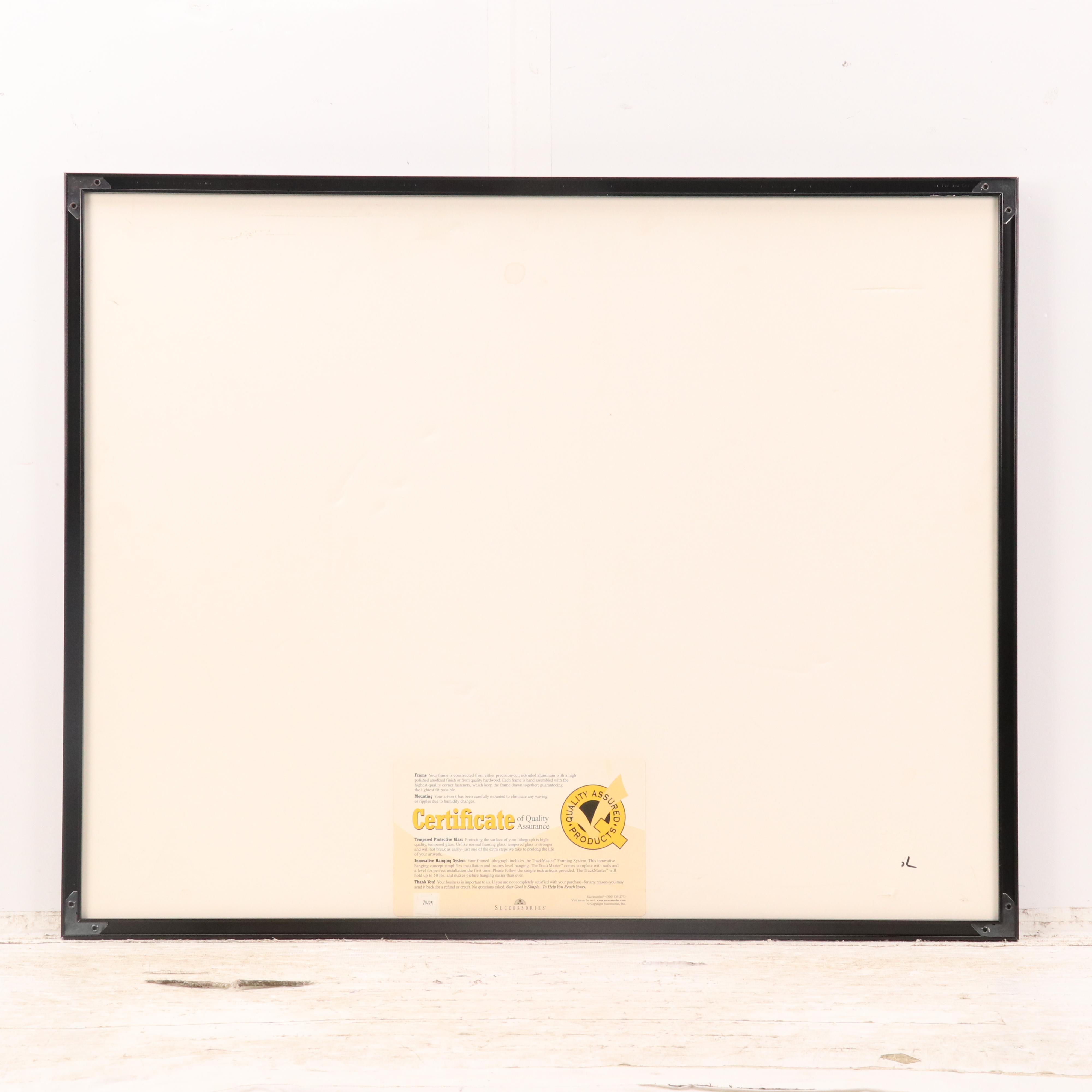 Offset Lithograph "Persistence" Motivational Poster