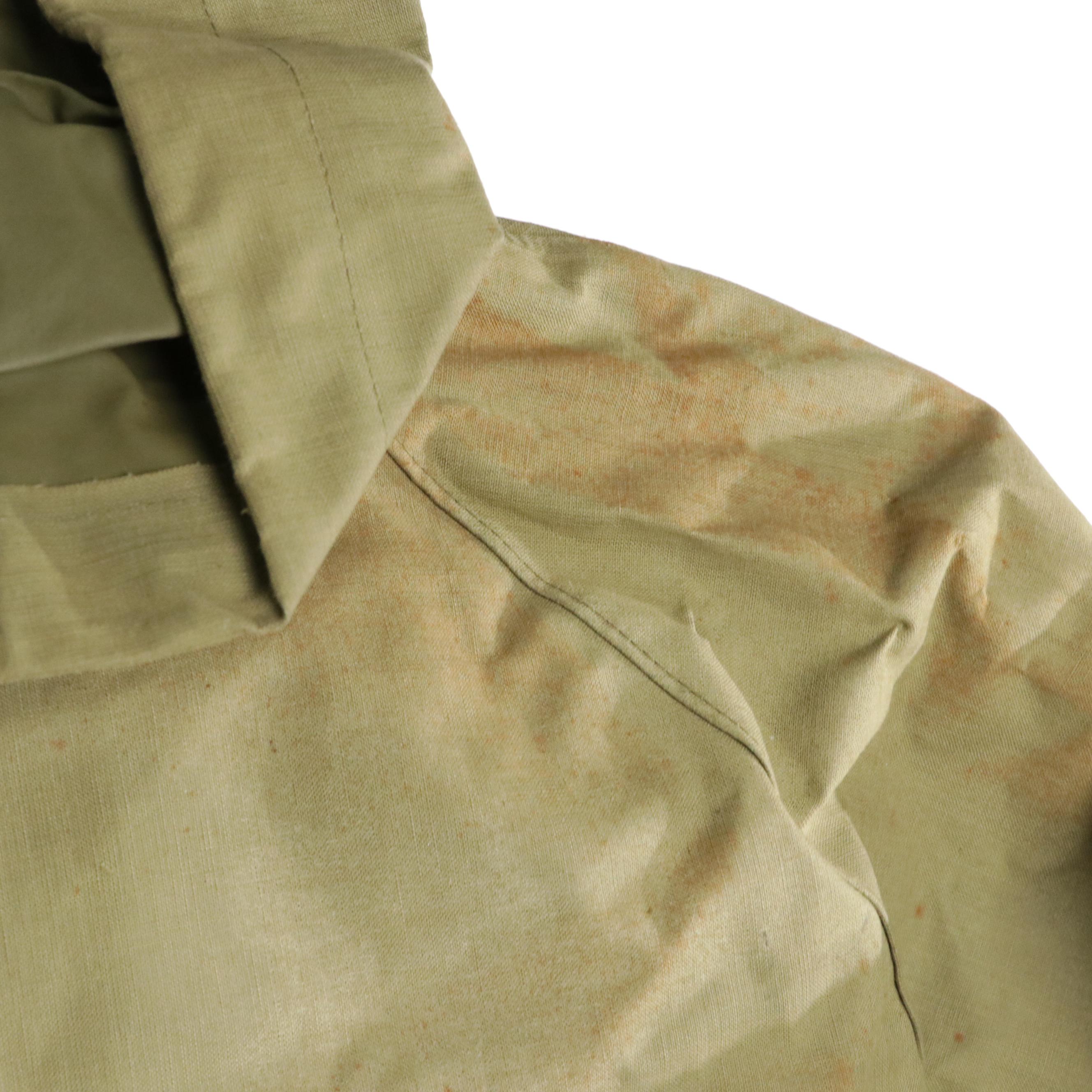 WWII Era US Army Service Dress Uniform, Overcoat, and Rubber-Lined Slicker