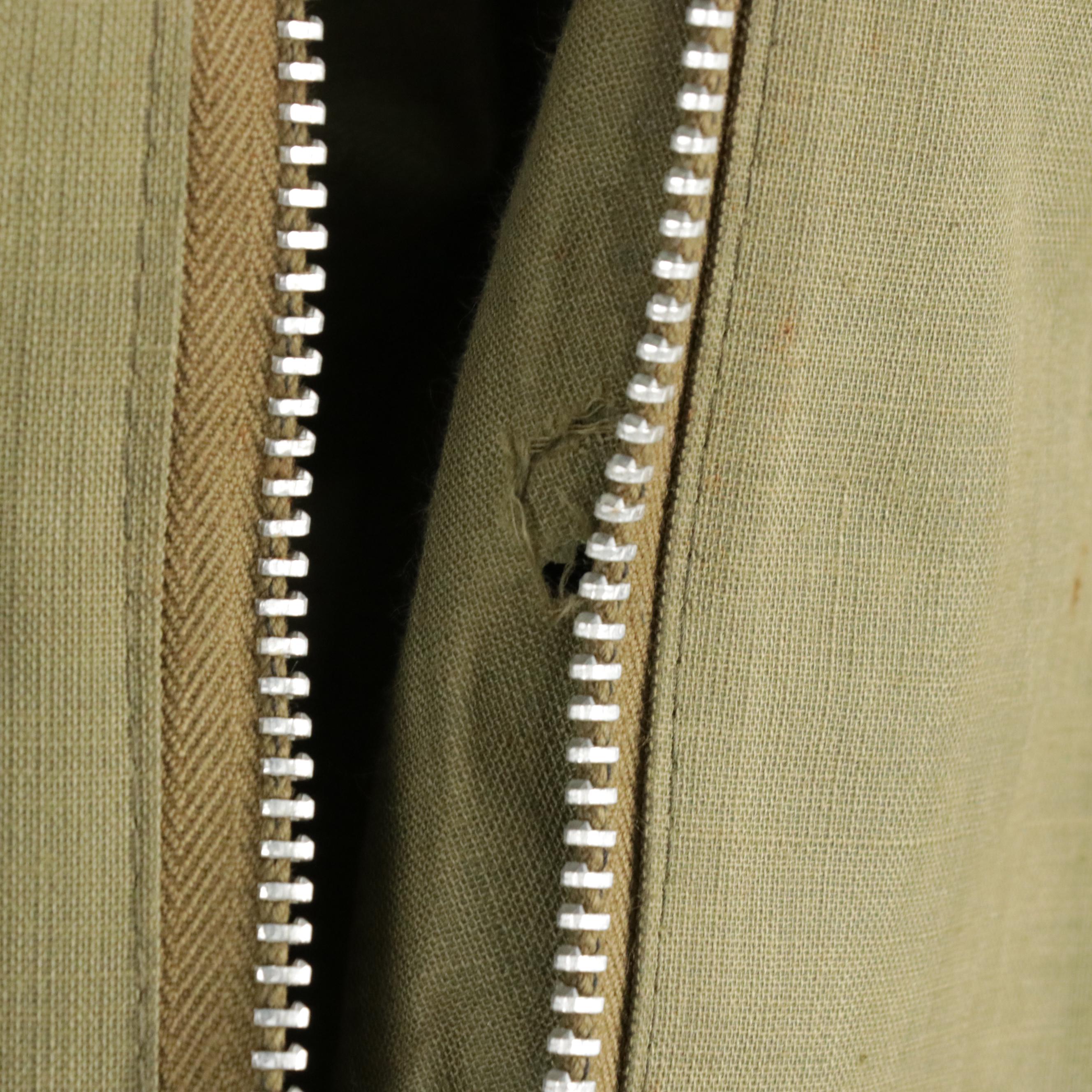 WWII Era US Army Service Dress Uniform, Overcoat, and Rubber-Lined Slicker