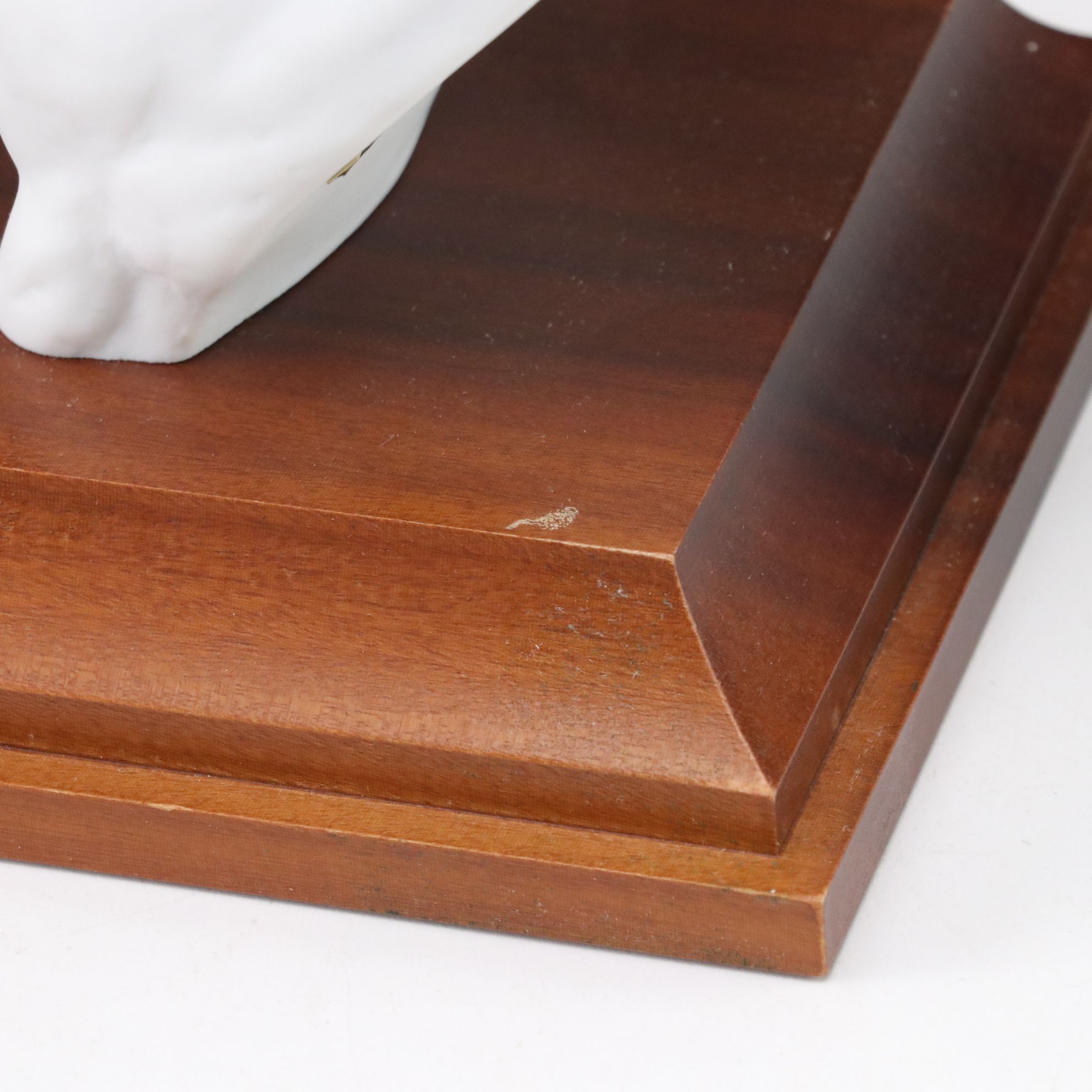 Franklin Mint Hand-Painted Porcelain Figurine "Racing the Wind" and Kaiser Horse