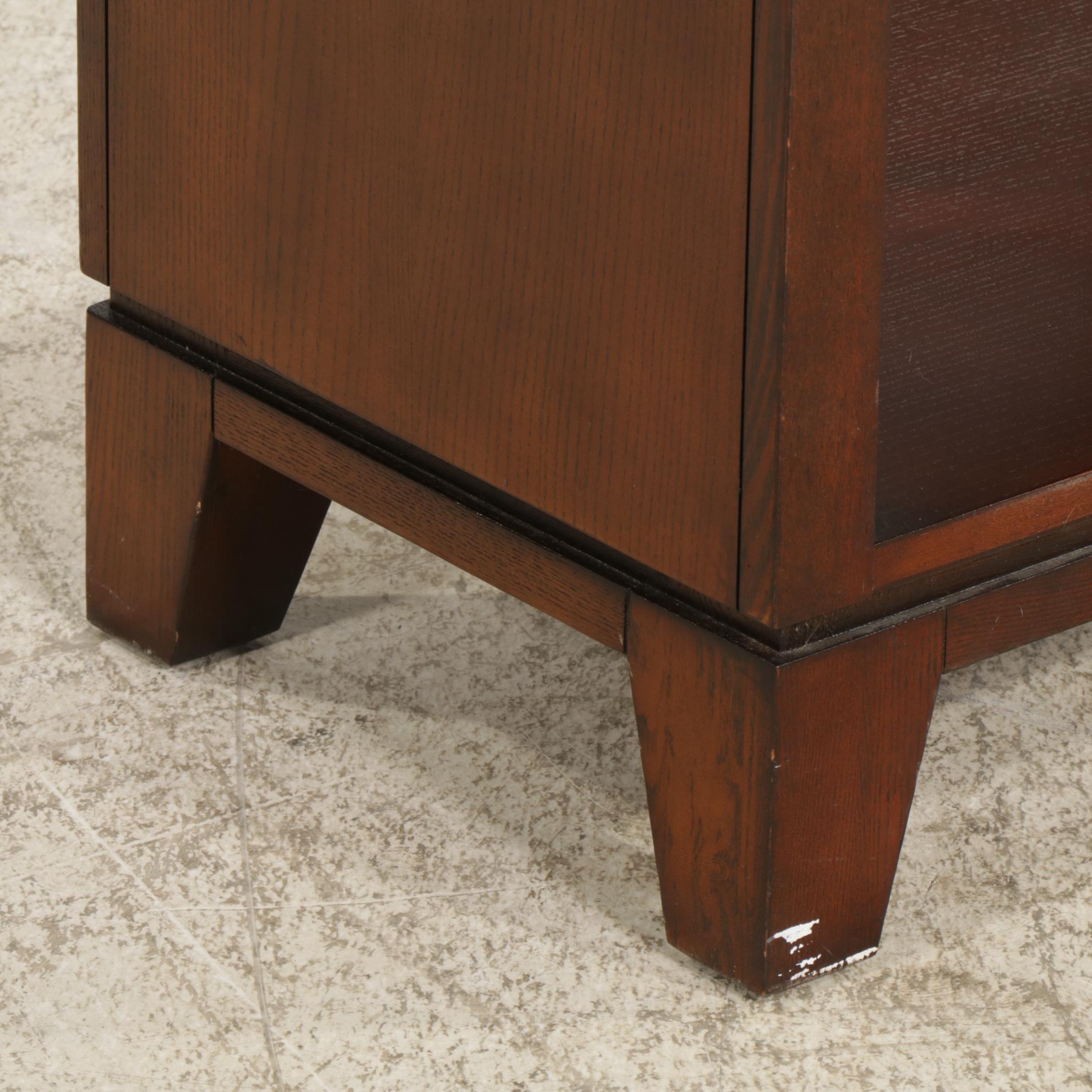 Ethan Allen Wood Bookcase, 21st century