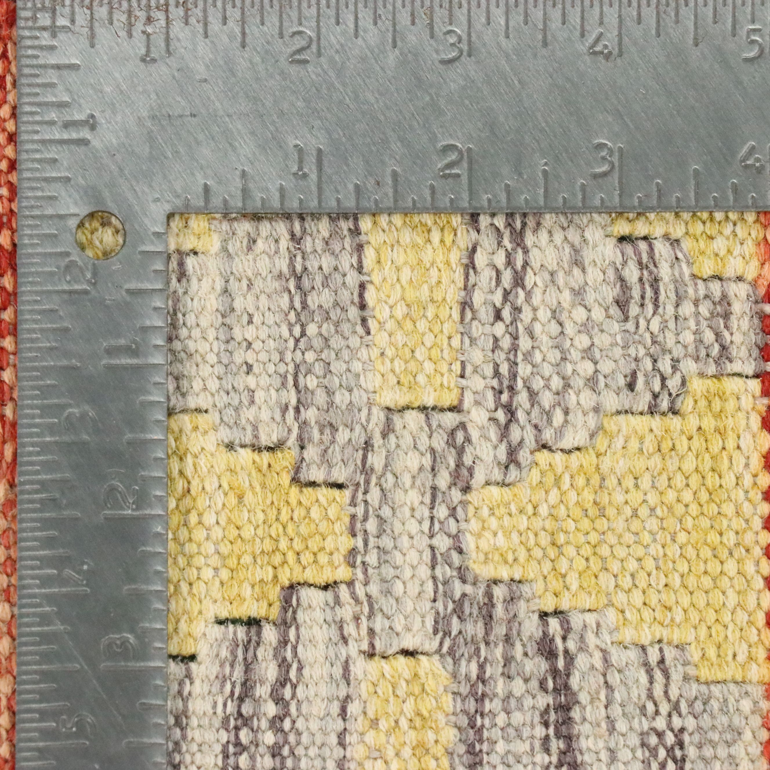 5'9 x 7'11 Handwoven Pakistani Kilim Area Rug