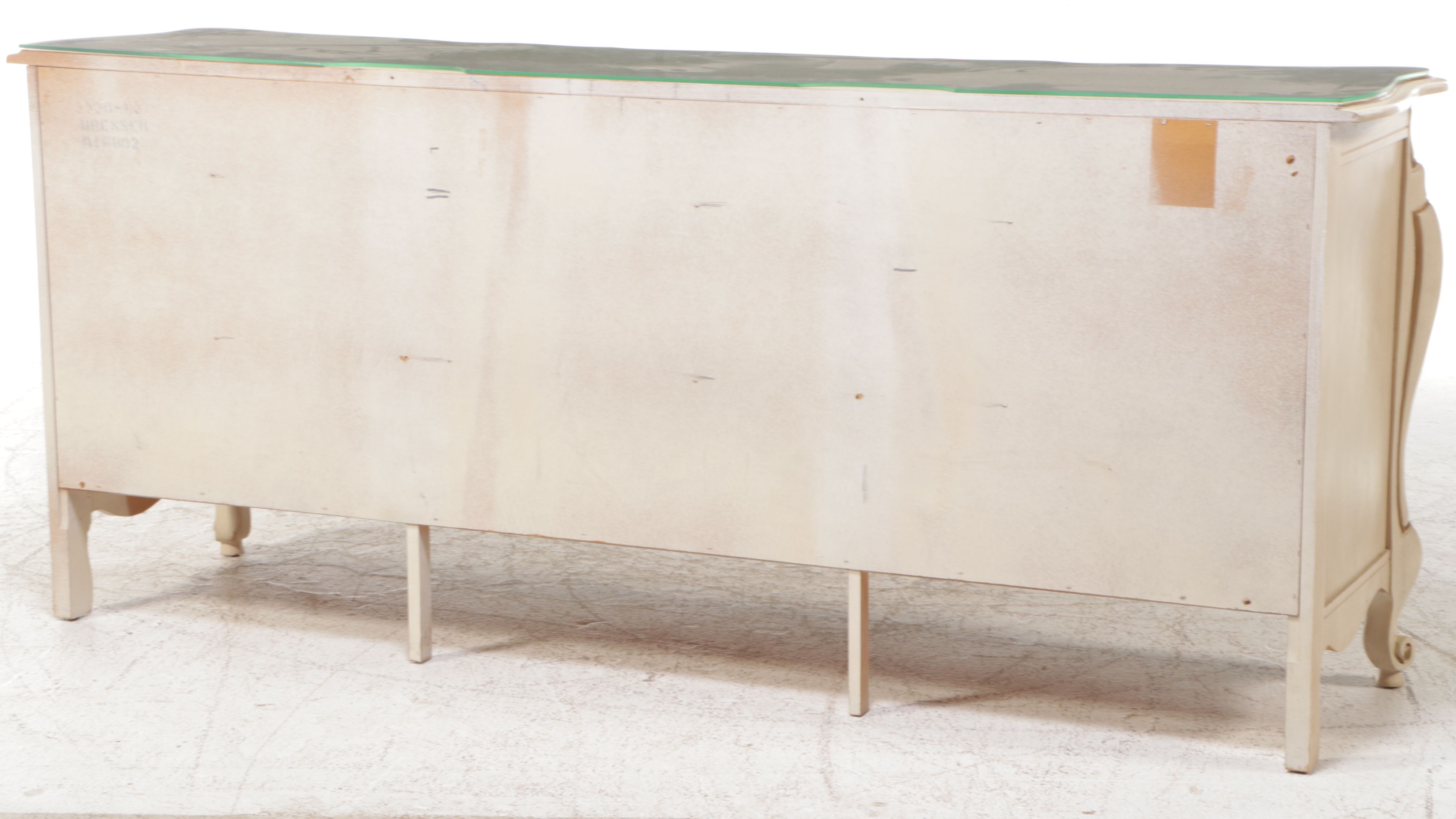 French Provincial Painted Wood Dresser, Mid to Late 20th Century