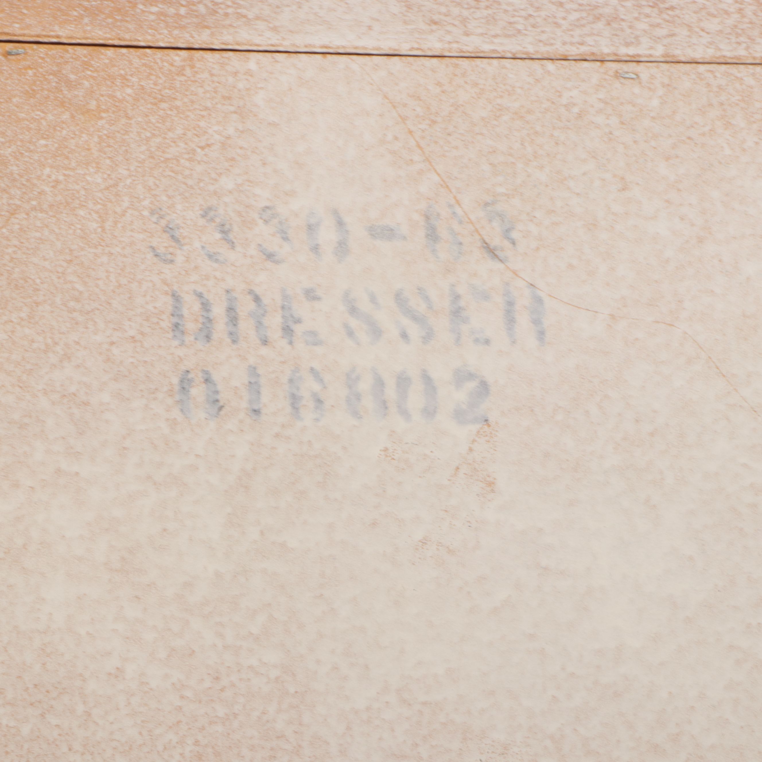 French Provincial Painted Wood Dresser, Mid to Late 20th Century