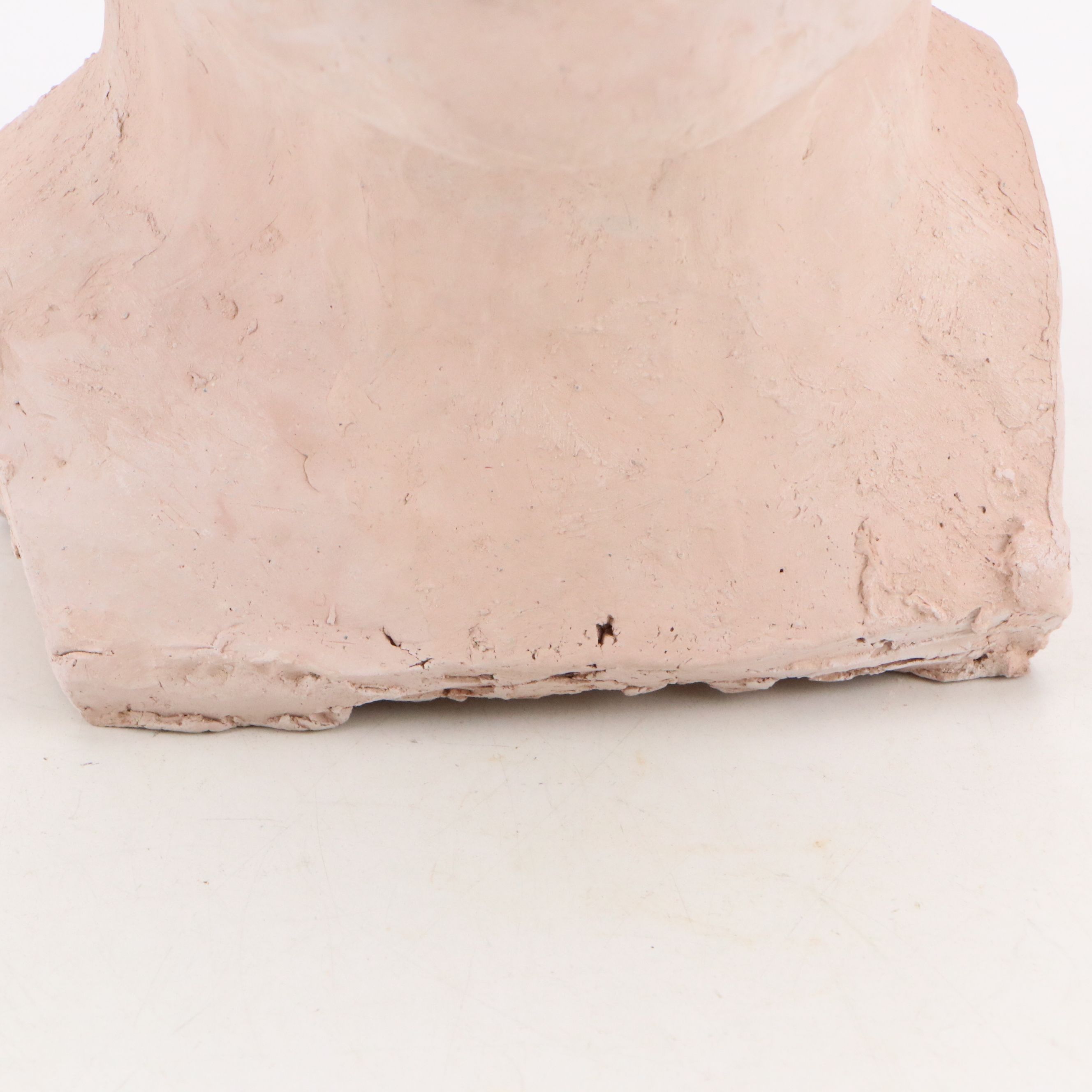 Plaster Bust of a Male