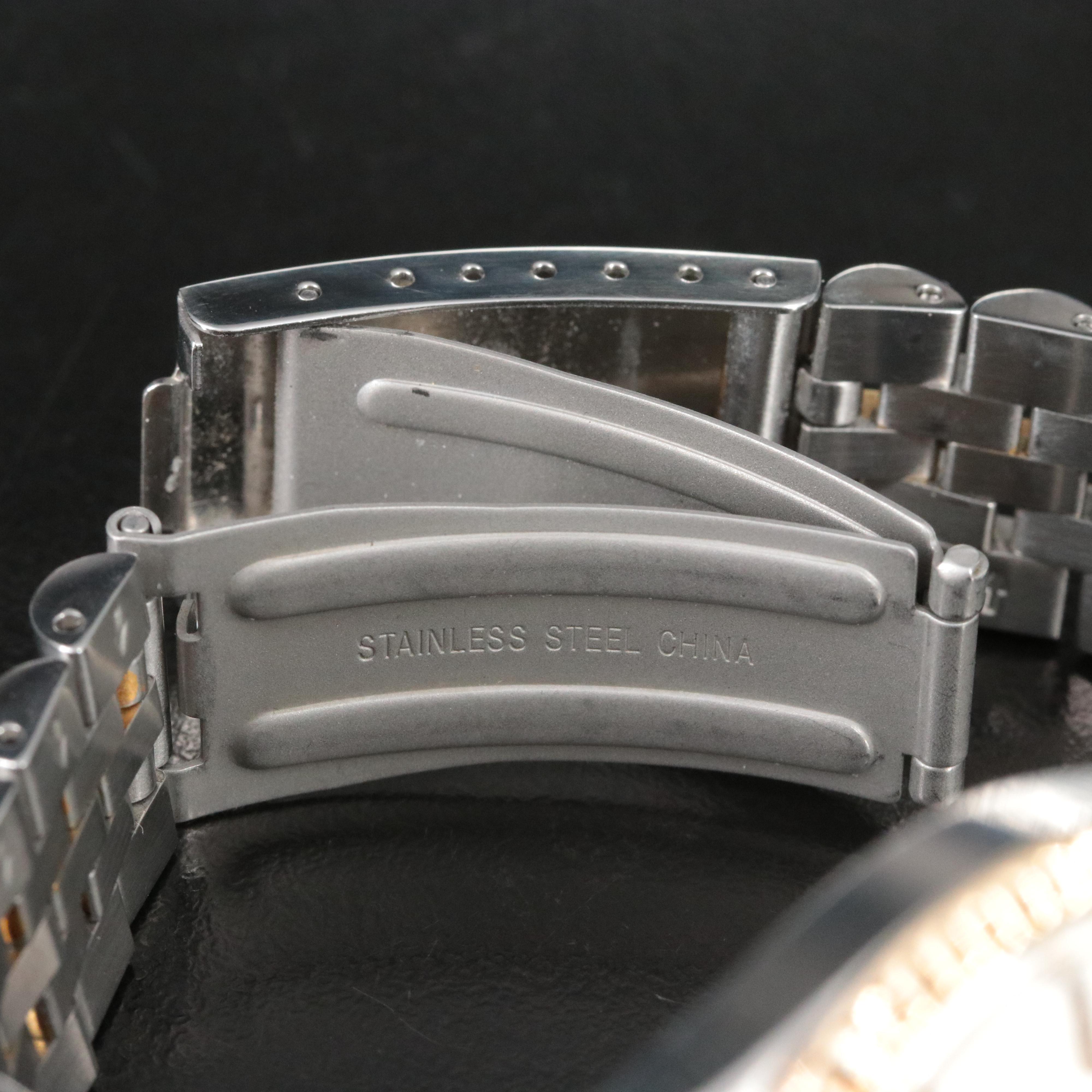 Tudor Oyster Prince Date and Day 14K Gold and Steel Watch