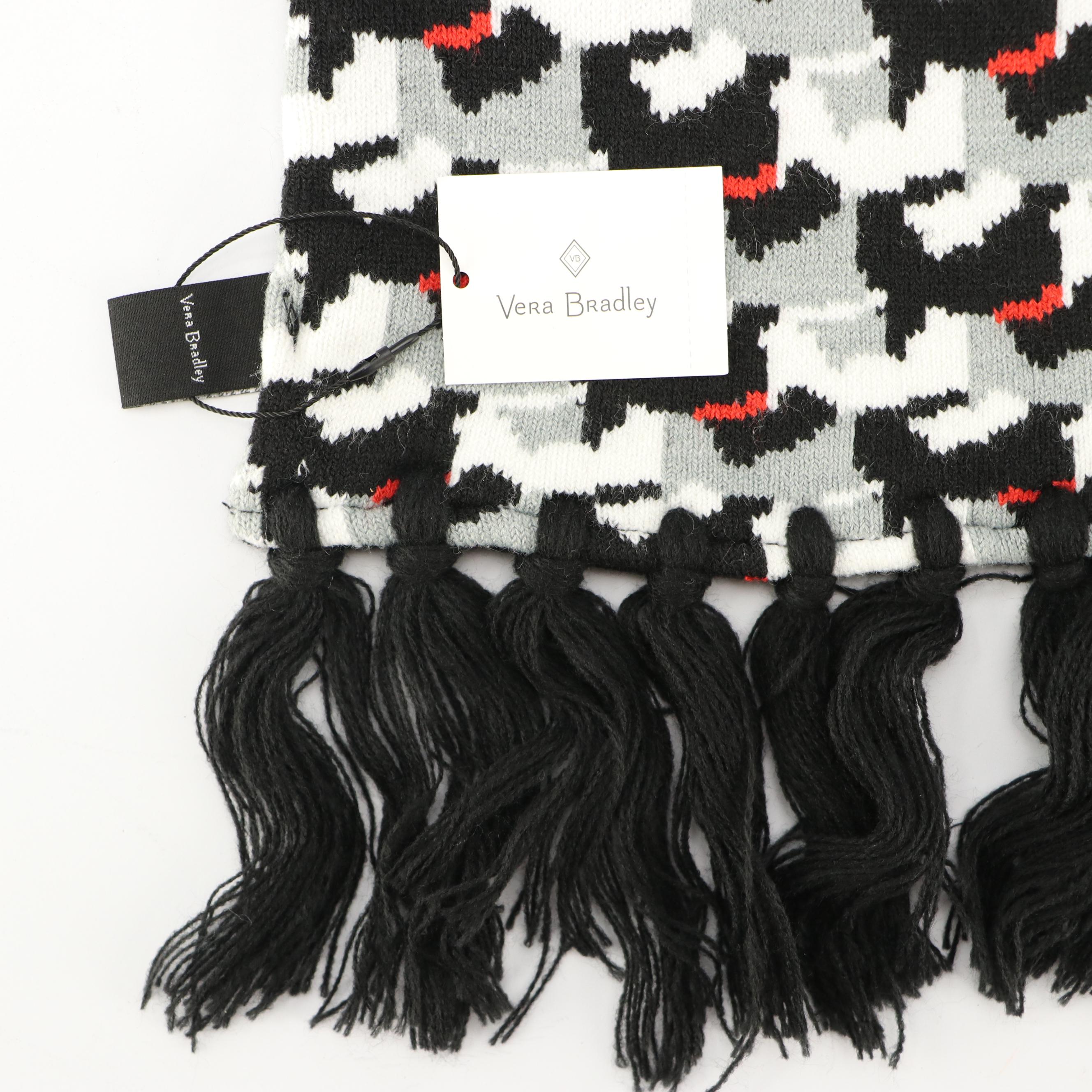 Vera Bradley and Radley Scottish Terrier Scarves with Hat and Travel Pouch