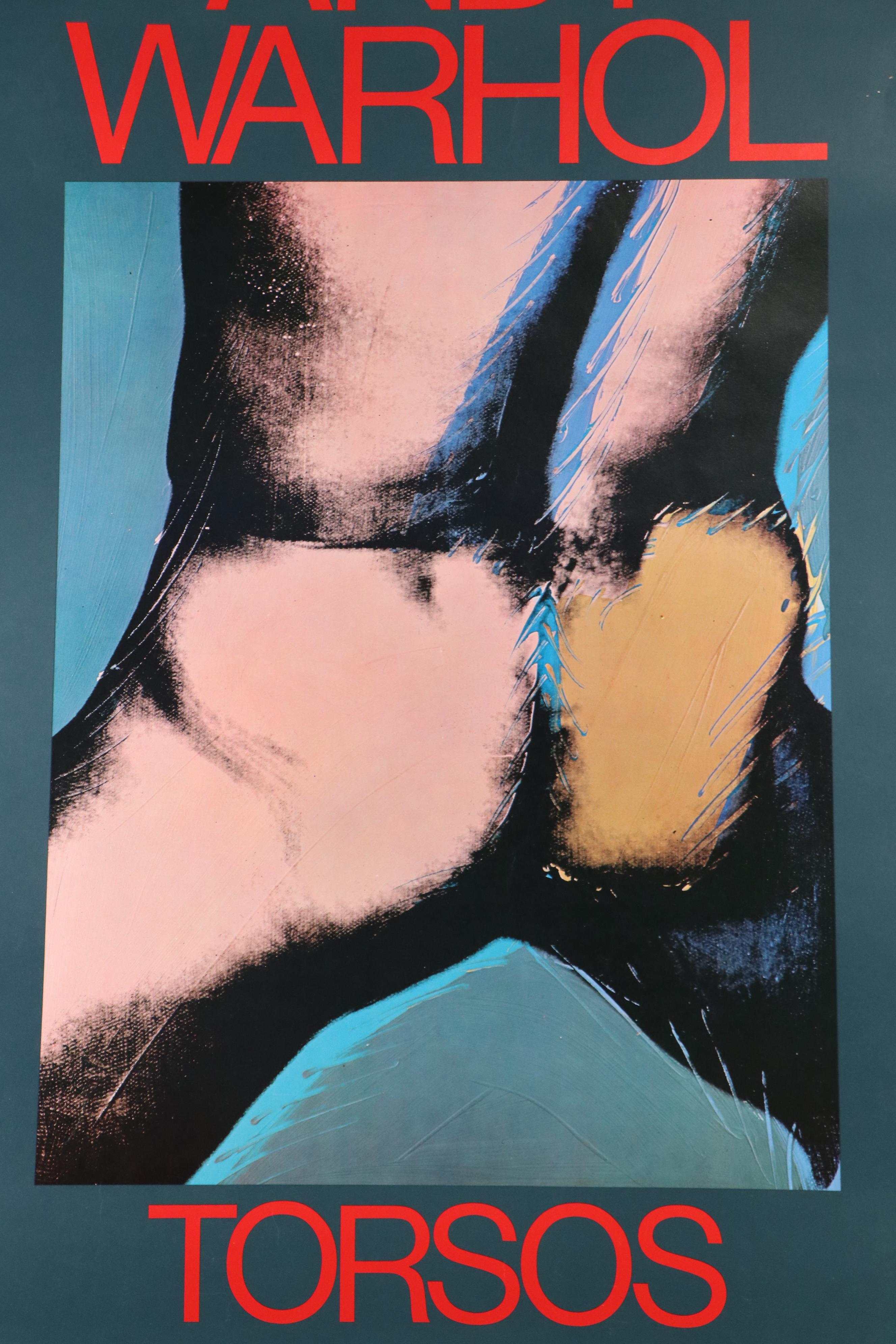 Andy Warhol "Torsos" Venice Exhibition Poster, 1977