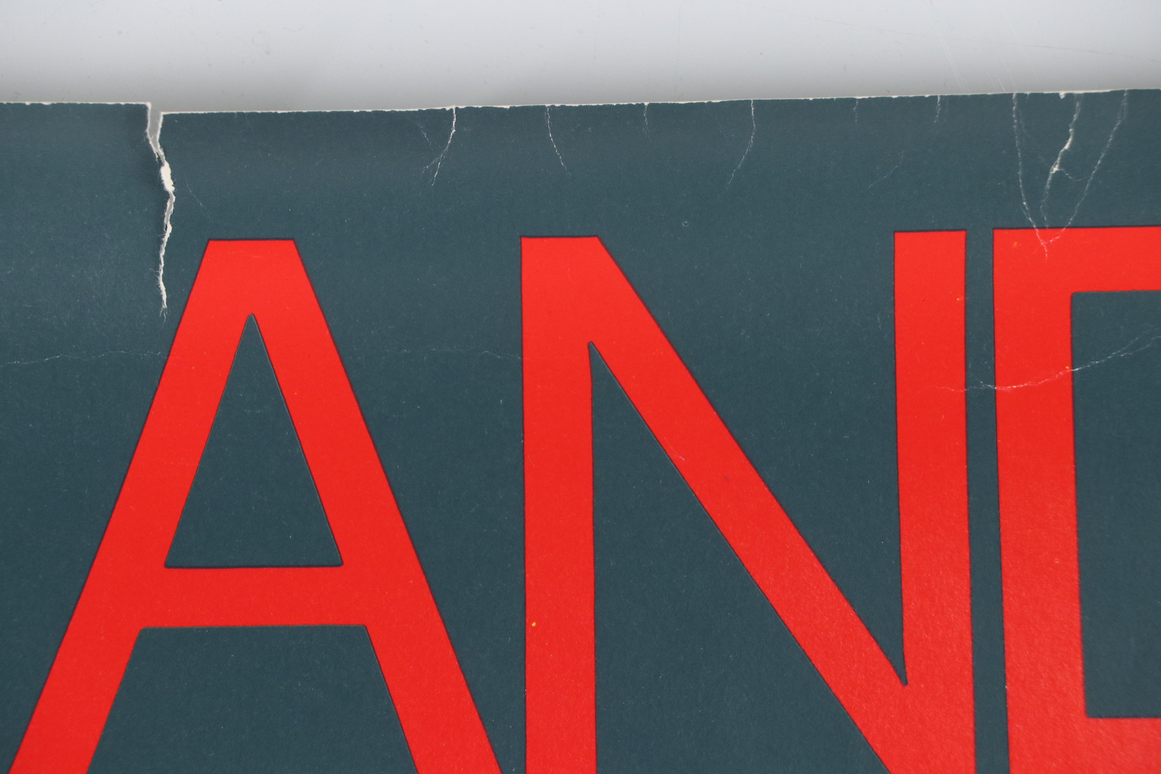 Andy Warhol "Torsos" Venice Exhibition Poster, 1977