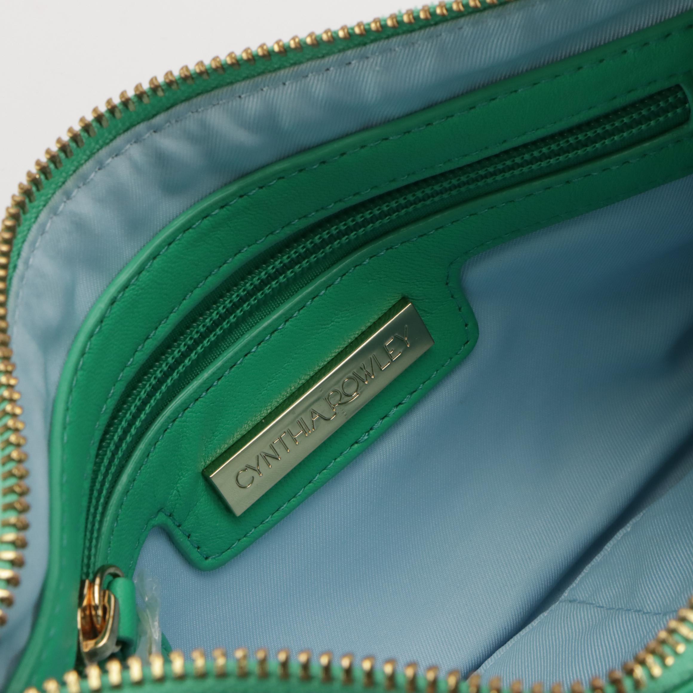 Valerie Stevens Rabbit Fur Bag, Cynthia Rowley Leather/Crystal Clutch, and More