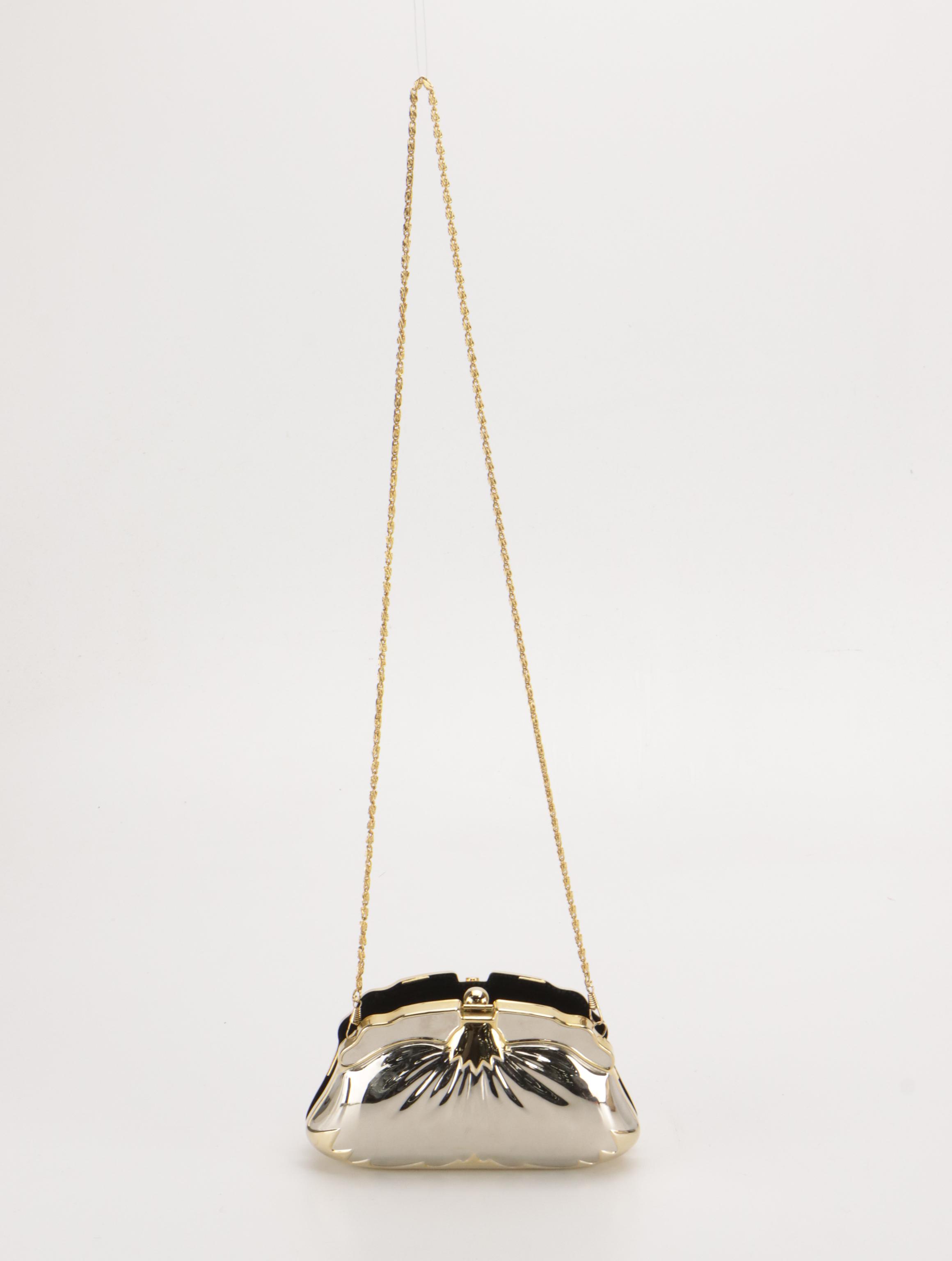 Valerie Stevens Rabbit Fur Bag, Cynthia Rowley Leather/Crystal Clutch, and More