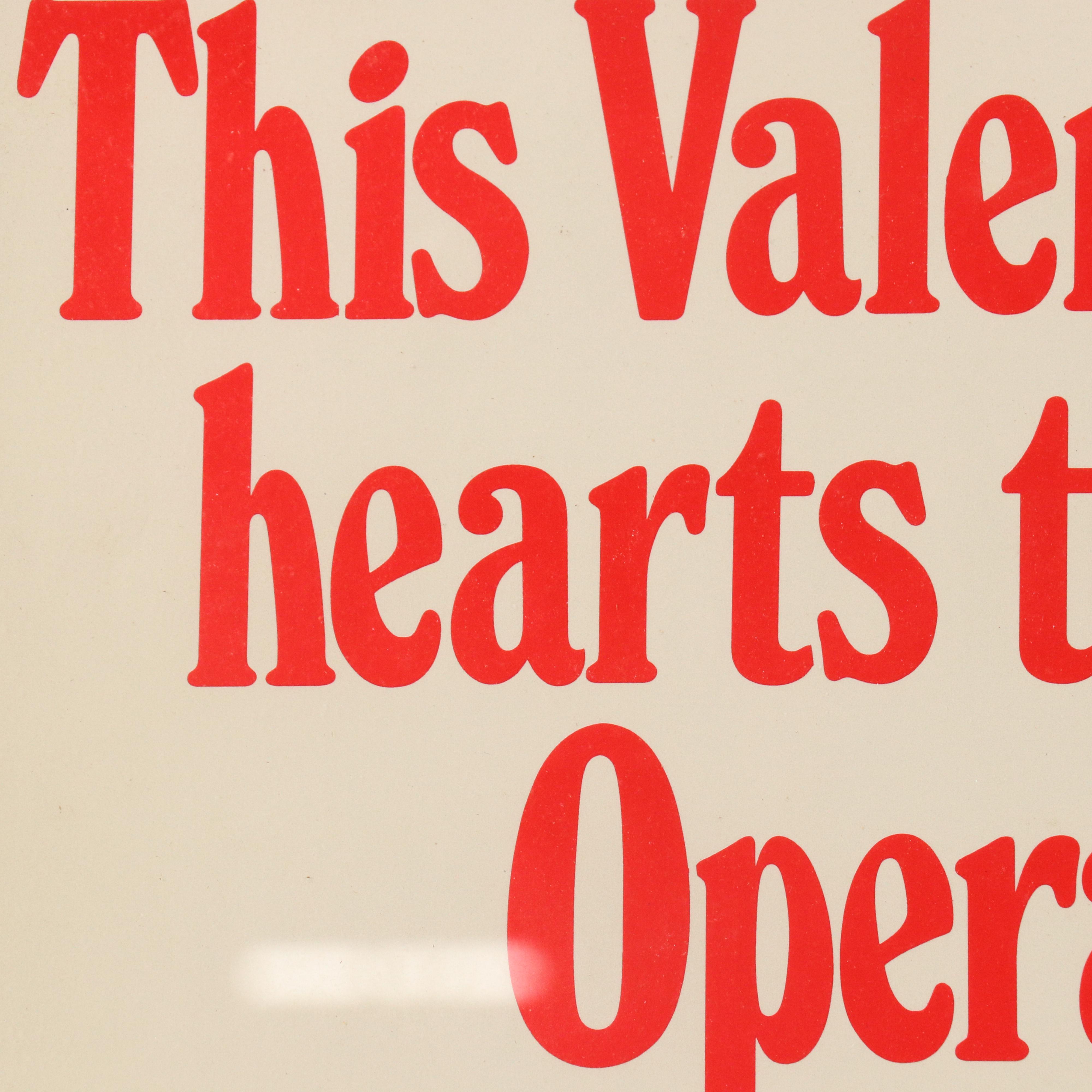Operation Desert Storm Valentine's Day Poster