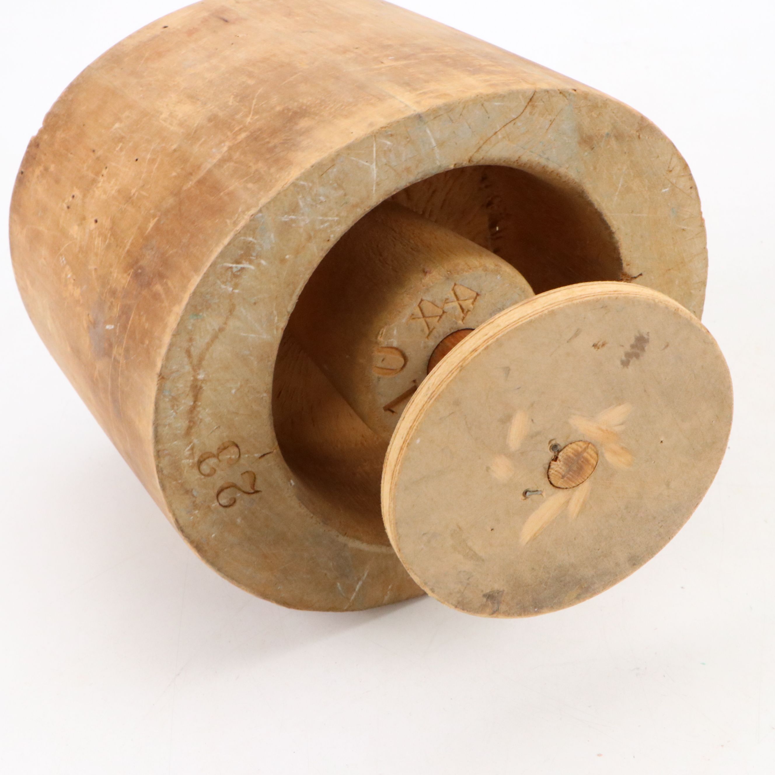 Wooden Hat Blocks, Early to Mid-20th Century