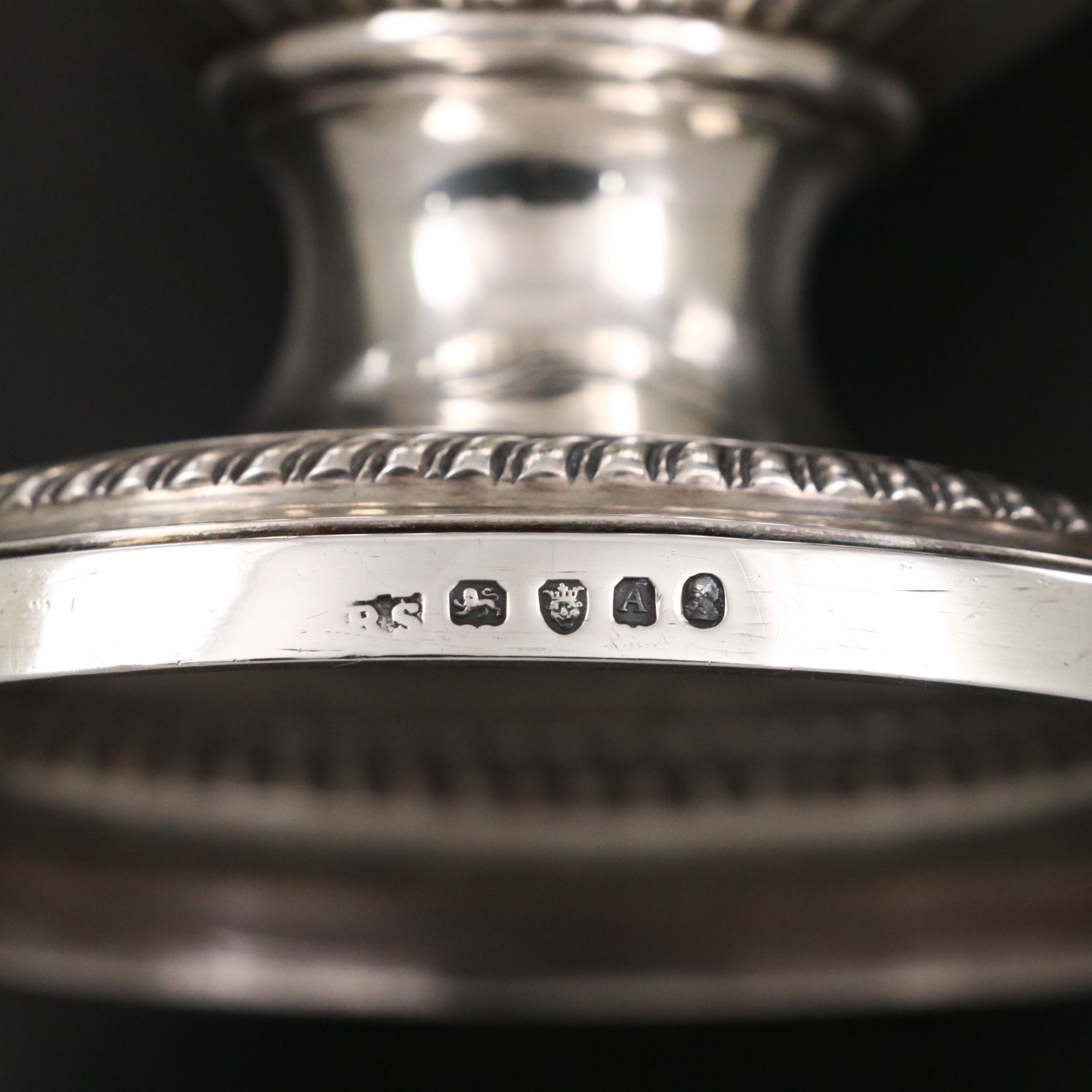 Robert Sharp George III Sterling Silver Hot Water Pot, 1796