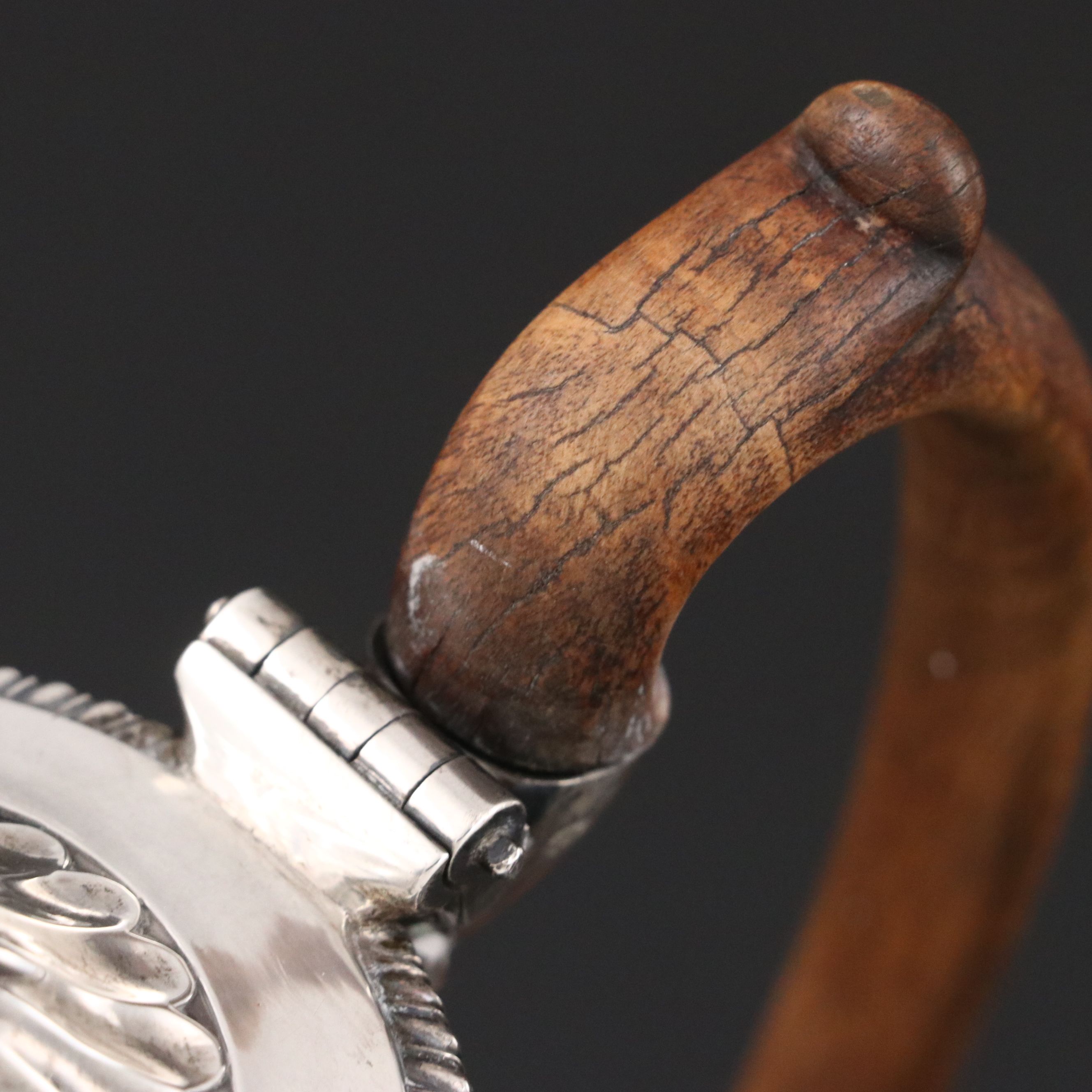 Robert Sharp George III Sterling Silver Hot Water Pot, 1796