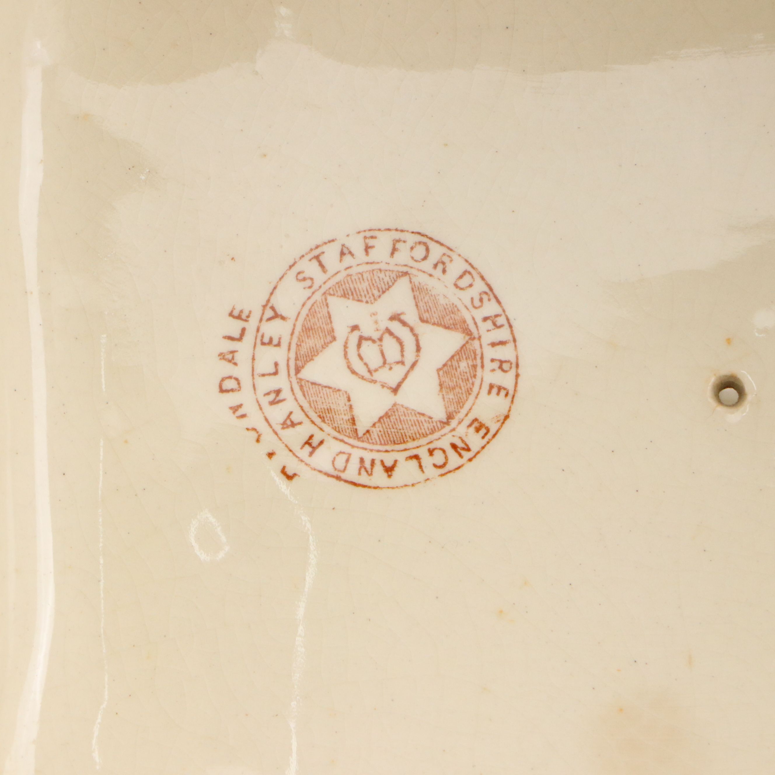 English Imari Earthenware Wedge Cheese Dome Cover and Platter, Early 20th C.