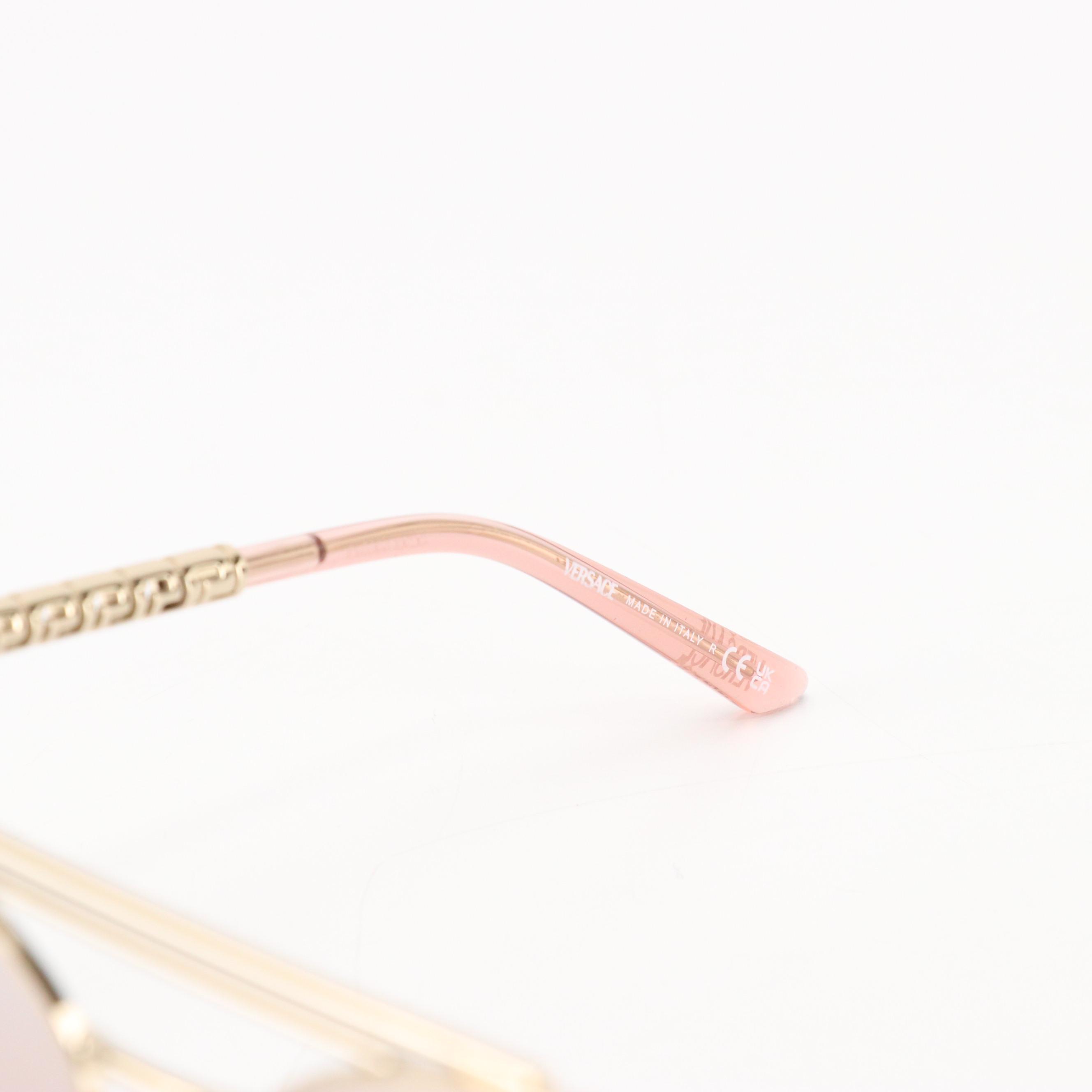 Versace OVE2267 Modified Cat-Eye Sunglasses with Case and Box